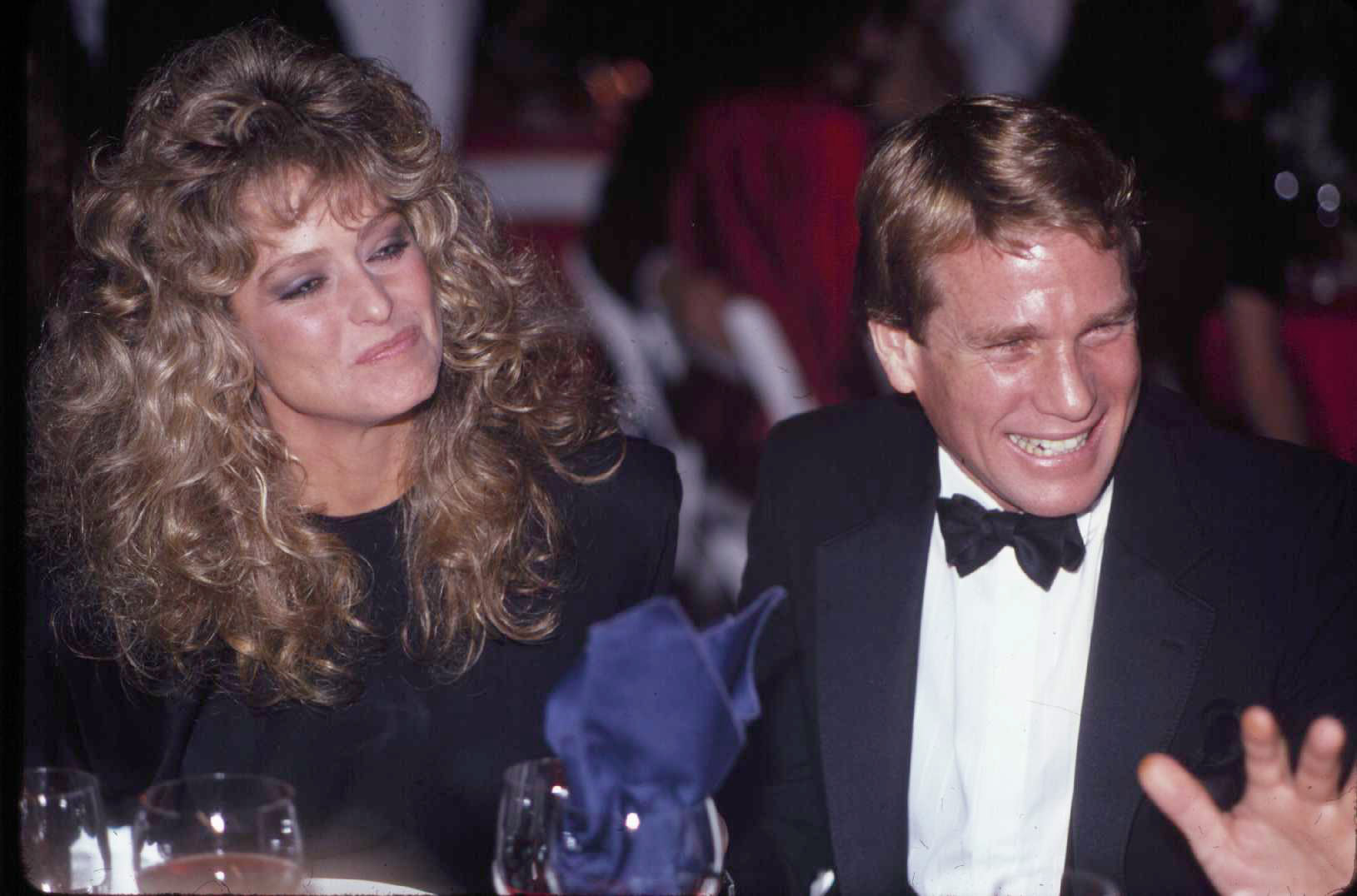  Ryan O'Neil and Farrah fawcett 