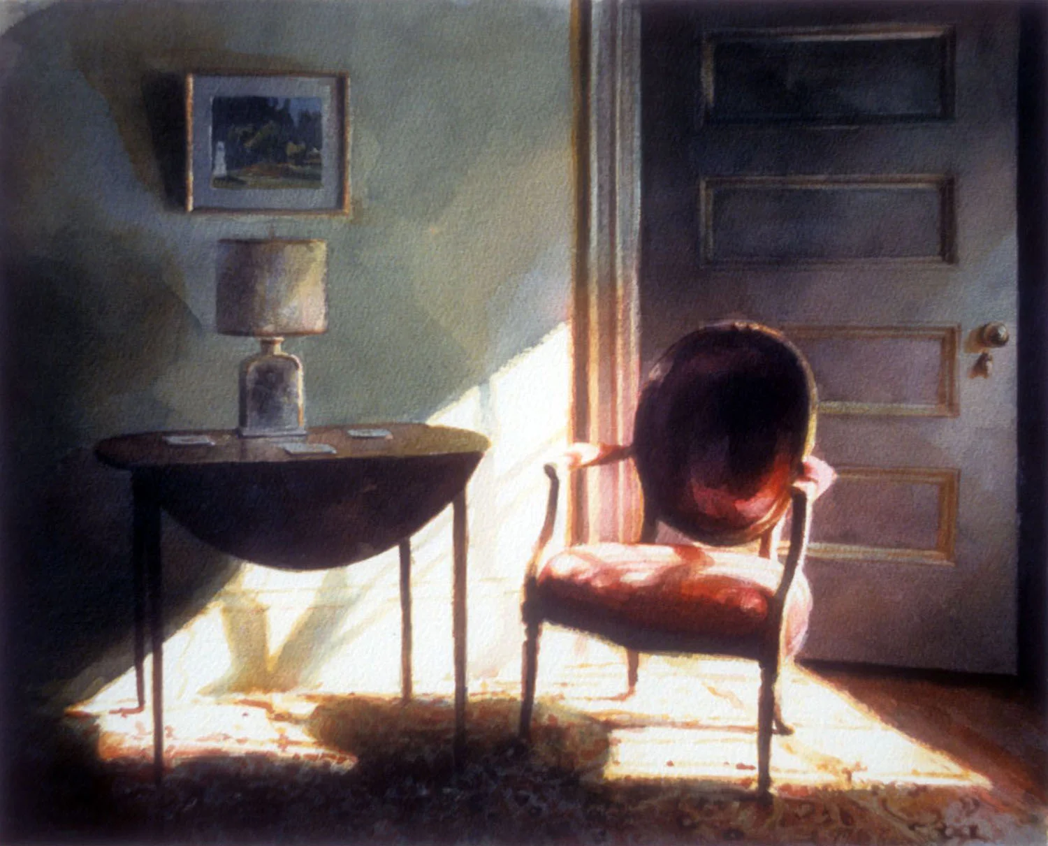 "Chair in triangle
