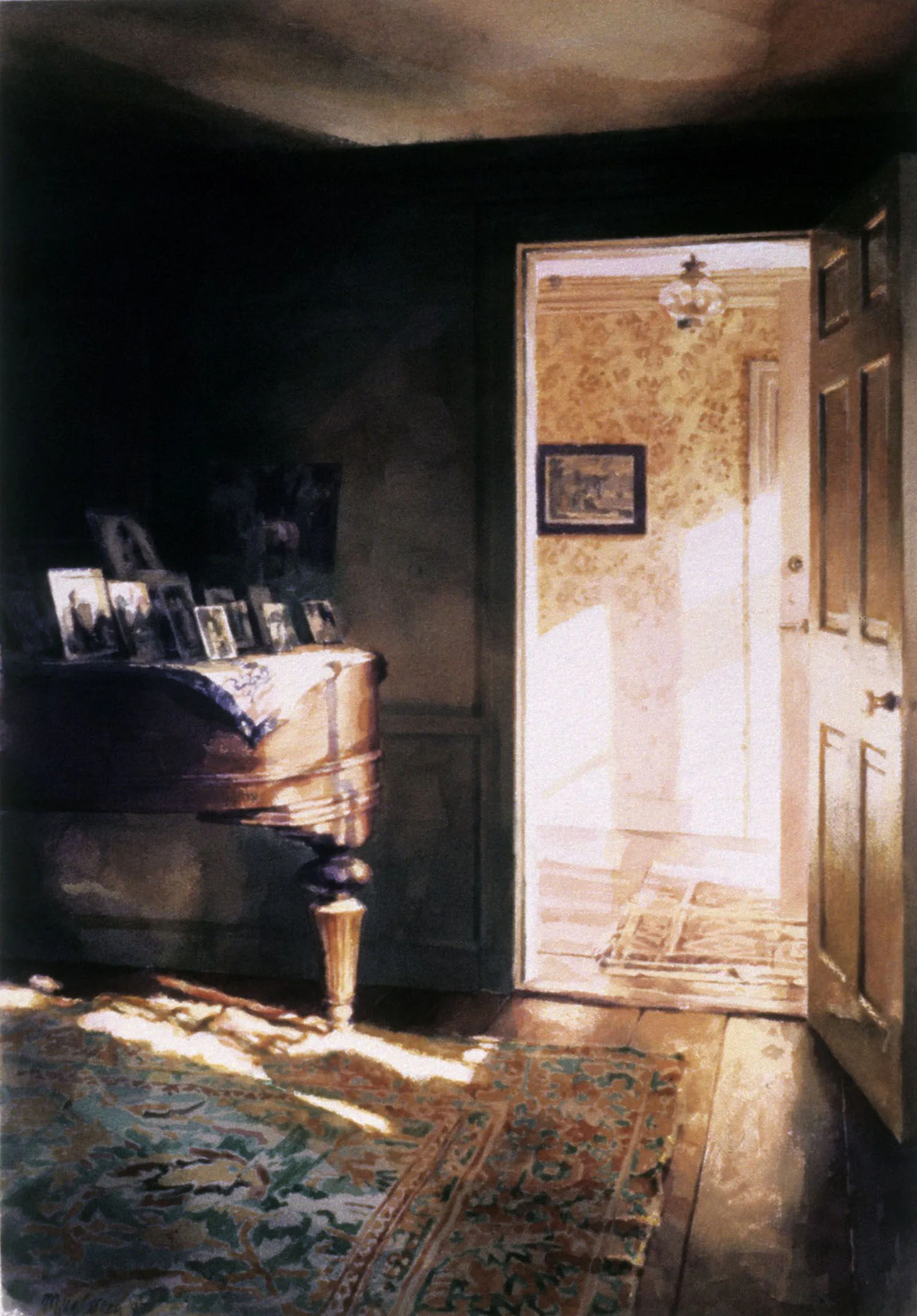 "Piano" 1987. 70.5 x 78cm
