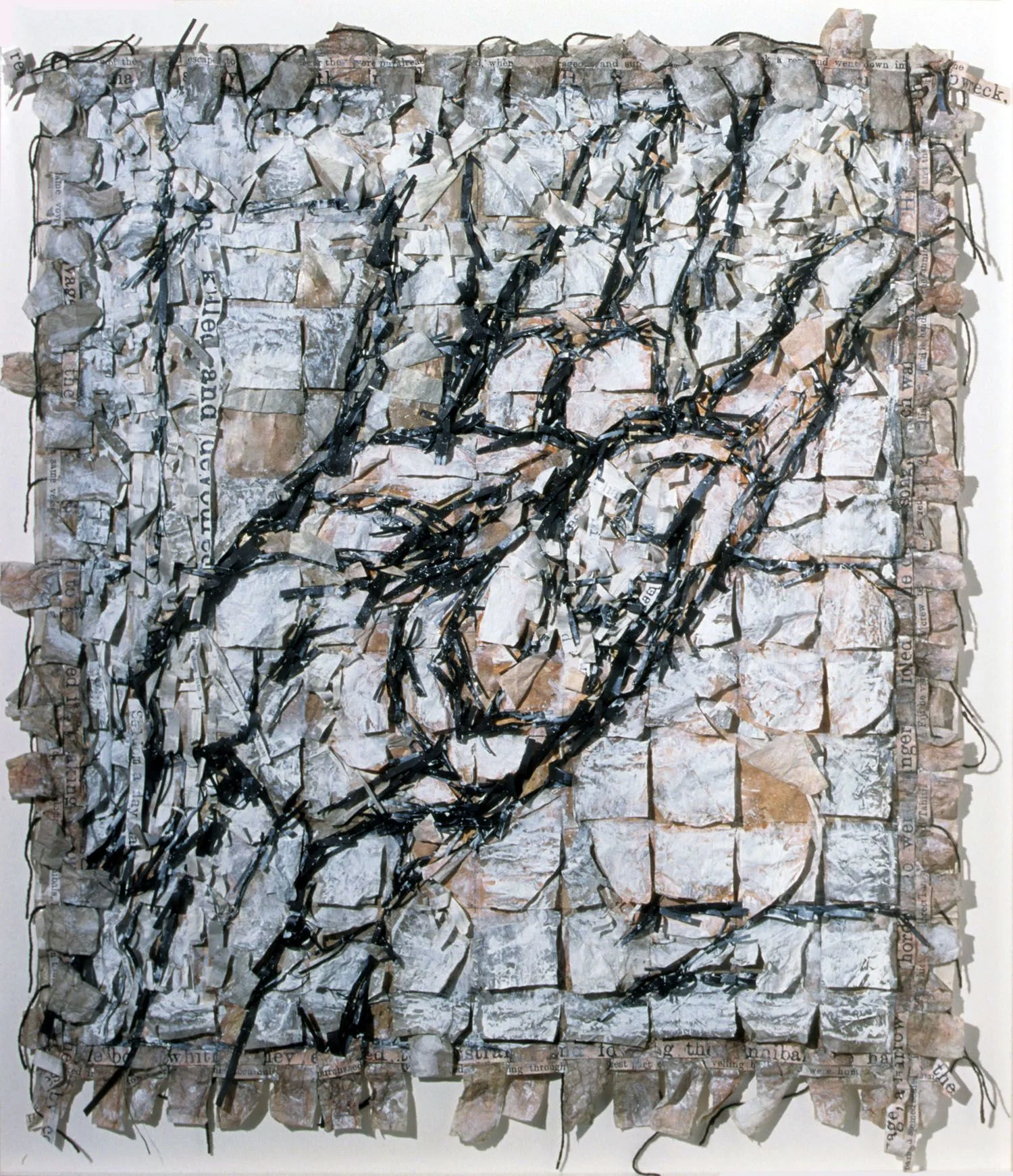 "Pacific Dynasty"(White Hand - Dyptich #1) 1999. Watercolour on