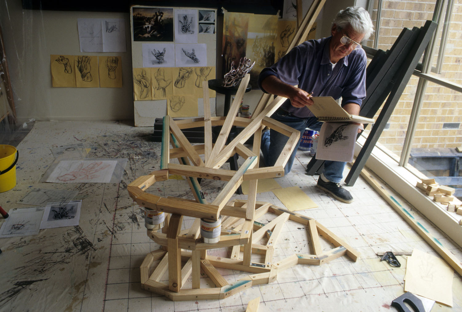 The Hand in construction