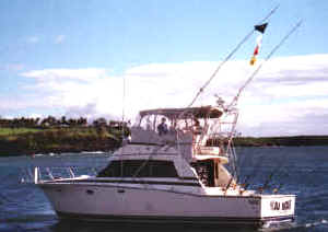 Hawaii fishing charter island of Kauai