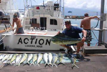 Hawaii fishing charter in Maui, Hawaii