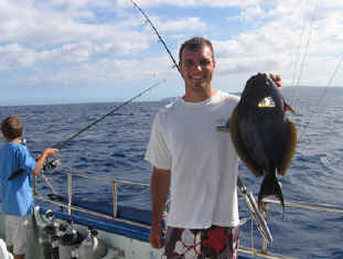 Maui bottom fishing catch