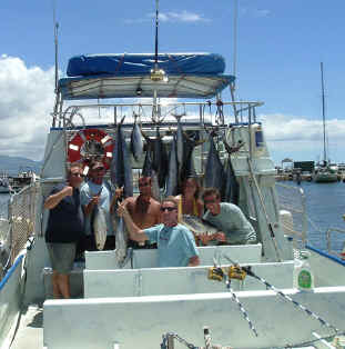 Private large group Maui fishing trip