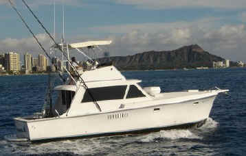 Hawaii fishing charter boat Wild Bunch