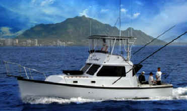 Hawaii fishing charter boat Sashimi I