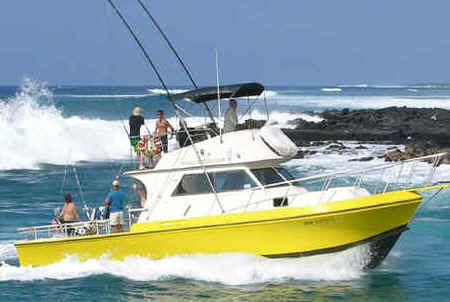 Hawaii fishing charter in Kona, Hawaii