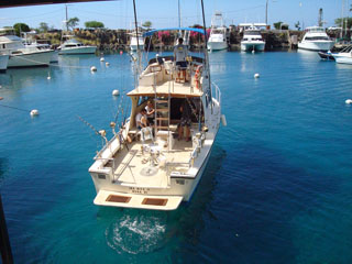 Sea Wife II deep sea and bottom fishing in Kona, Hawaii