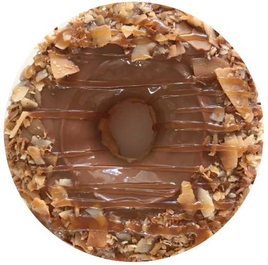 Apartment 3C (caramel coconut chocolate) $3.50