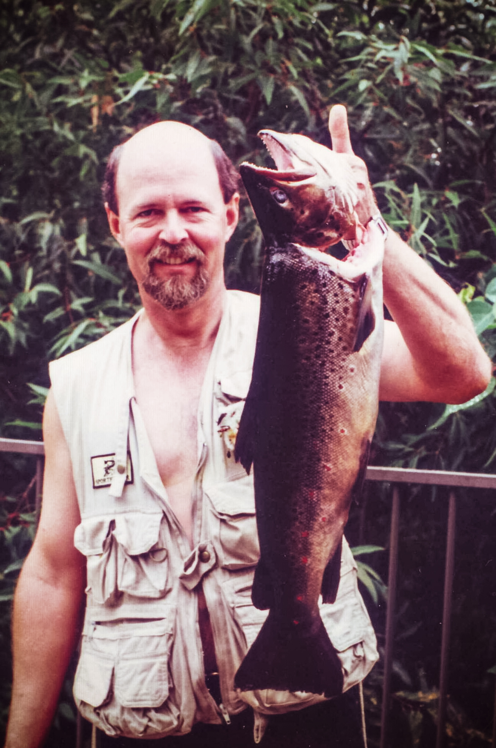 Roeland with his thumping brown.