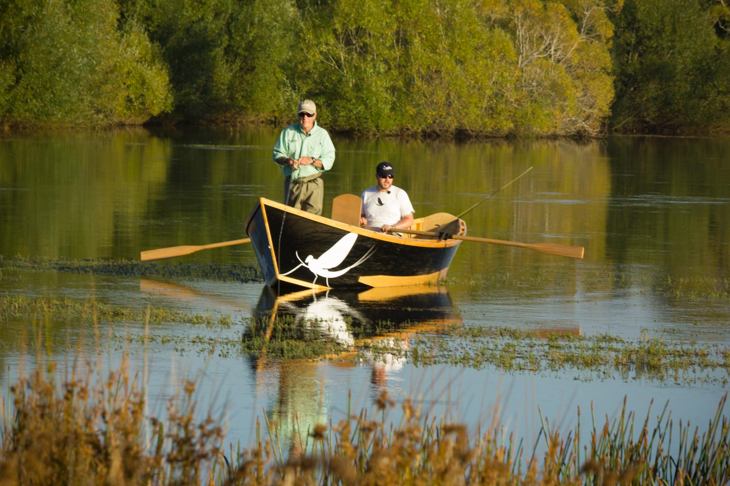 Guided fly fishing