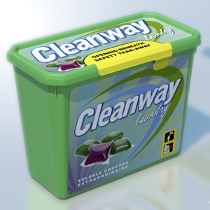 Square Safe ™ with 3-safe ™ lid