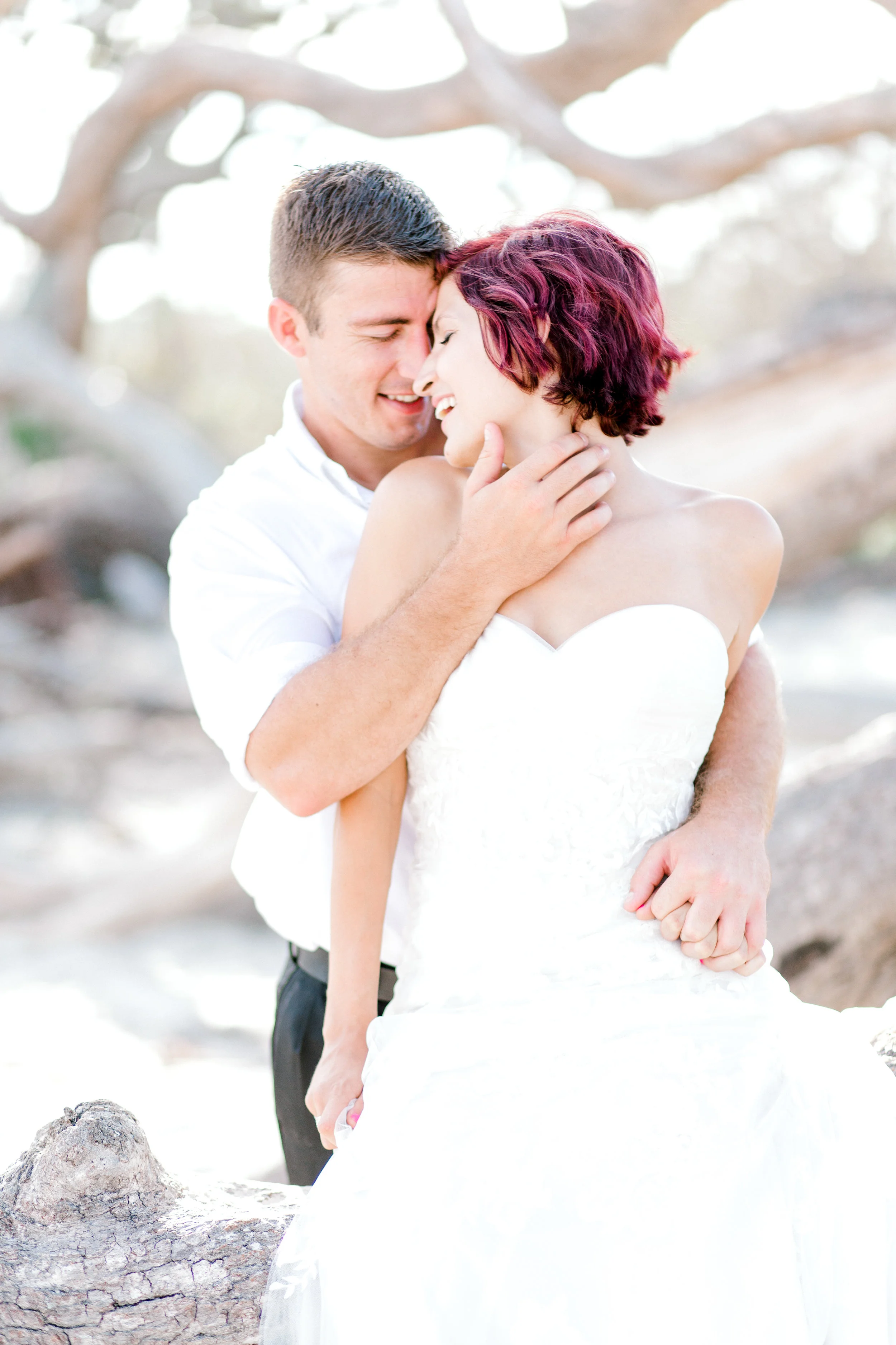 Driftwood Beach Styled Wedding - Jekyll Island, GA