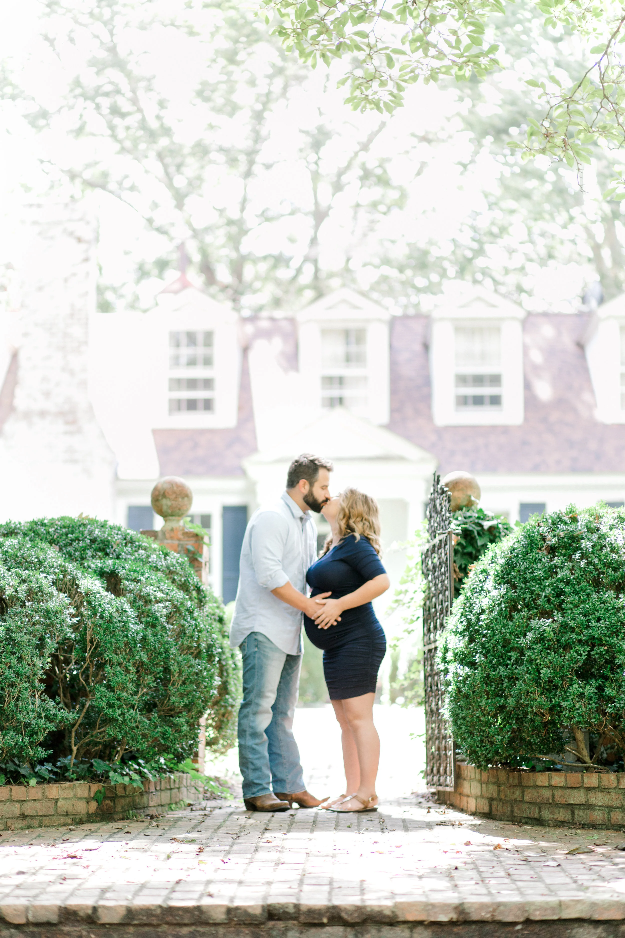 Meadowlark Gardens Maternity Session || Griffin, Georgia