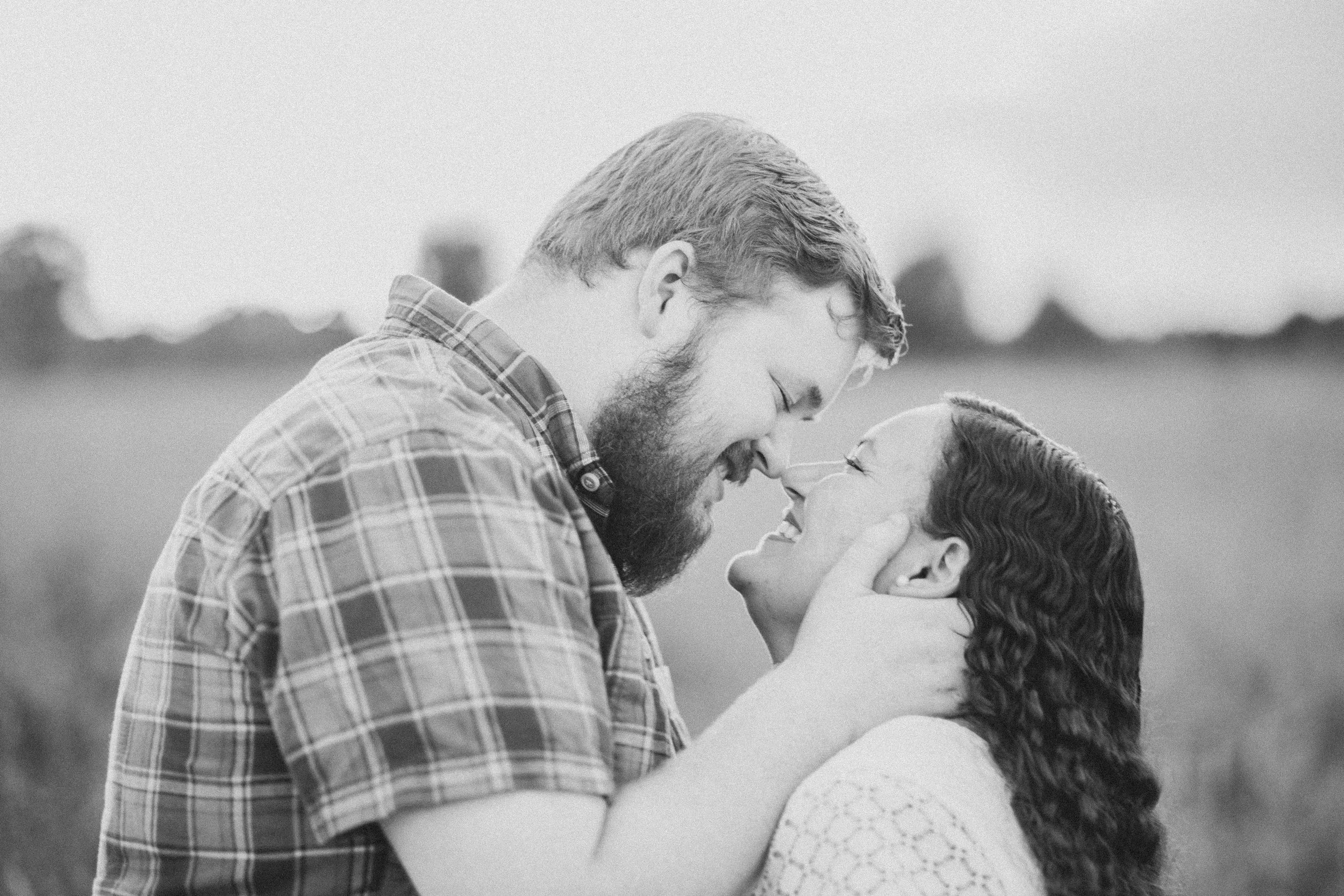 Nash Farms Sunset Engagement Session