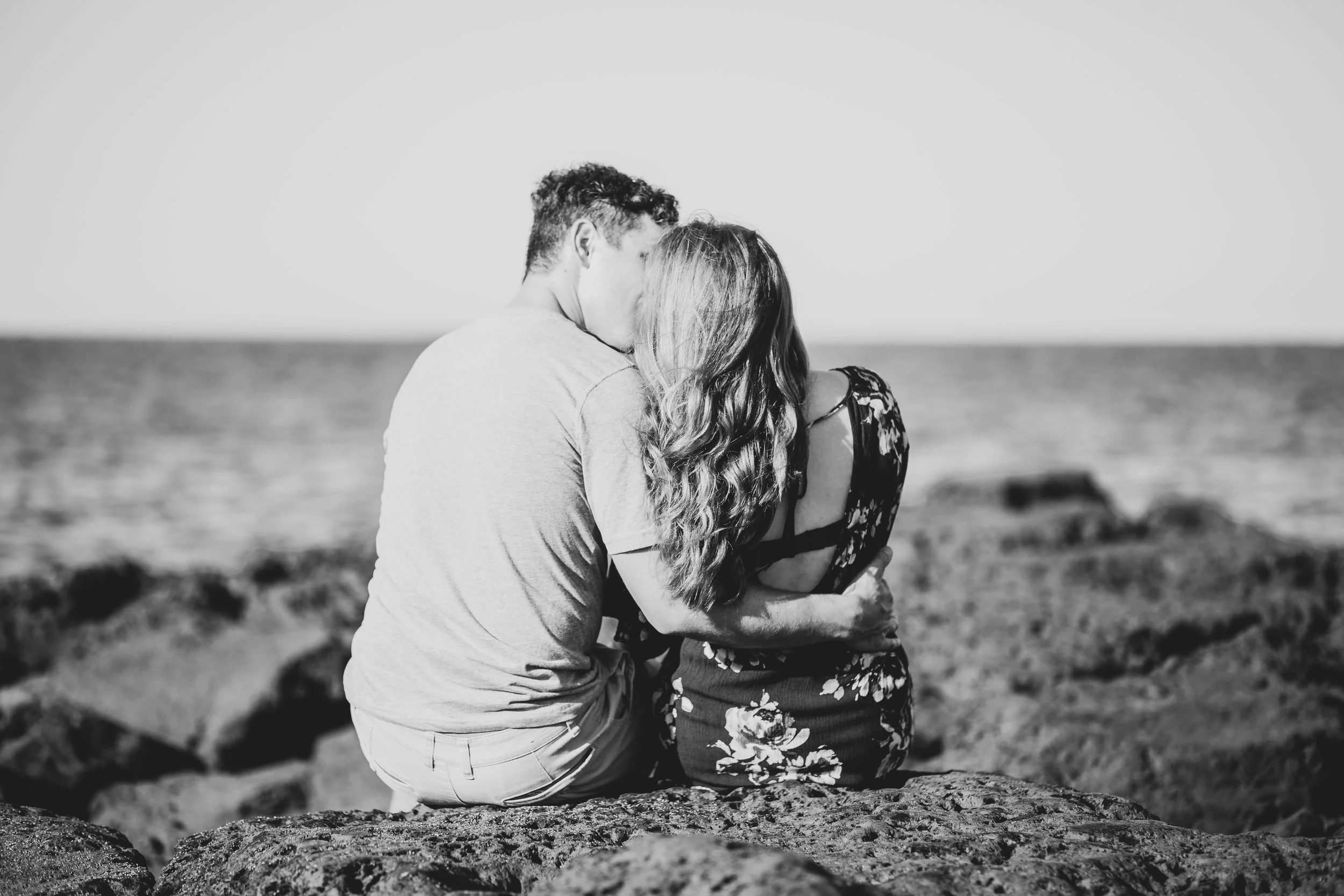 Big Talbot Island and Black Rock Beach Engagement Session 
