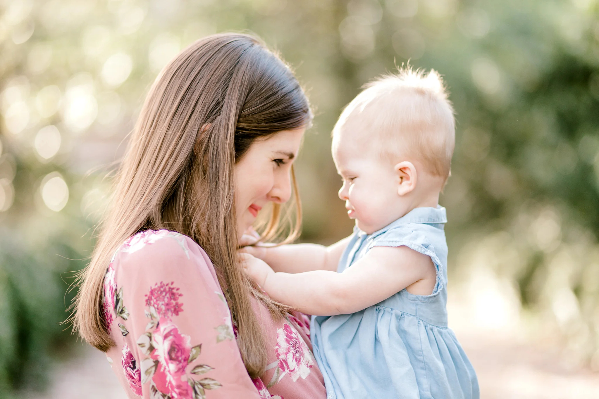 Japanese Magnolia Garden Mommy &amp; Me Session || Griffin, GA