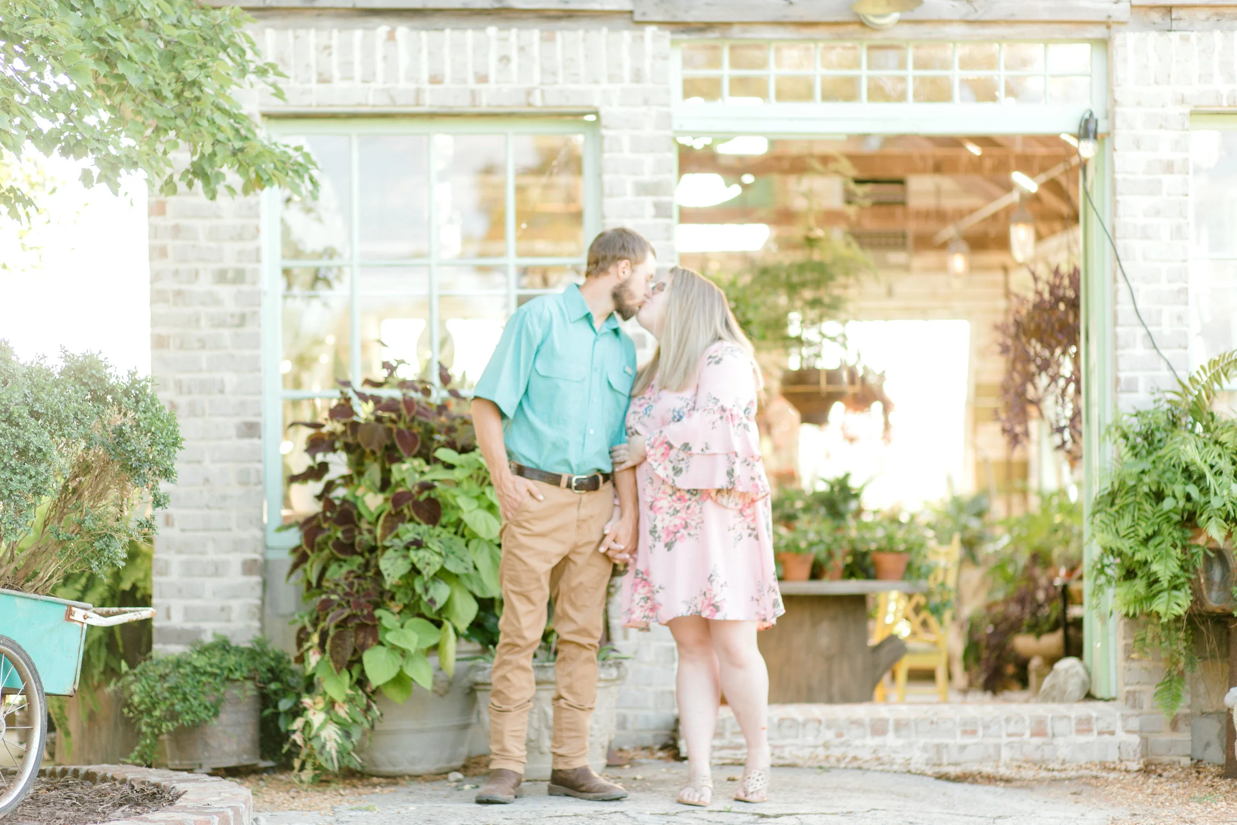 West Milford Farm &amp; Downtown Ball Ground Engagement | Ball Ground, GA | Jett Photography