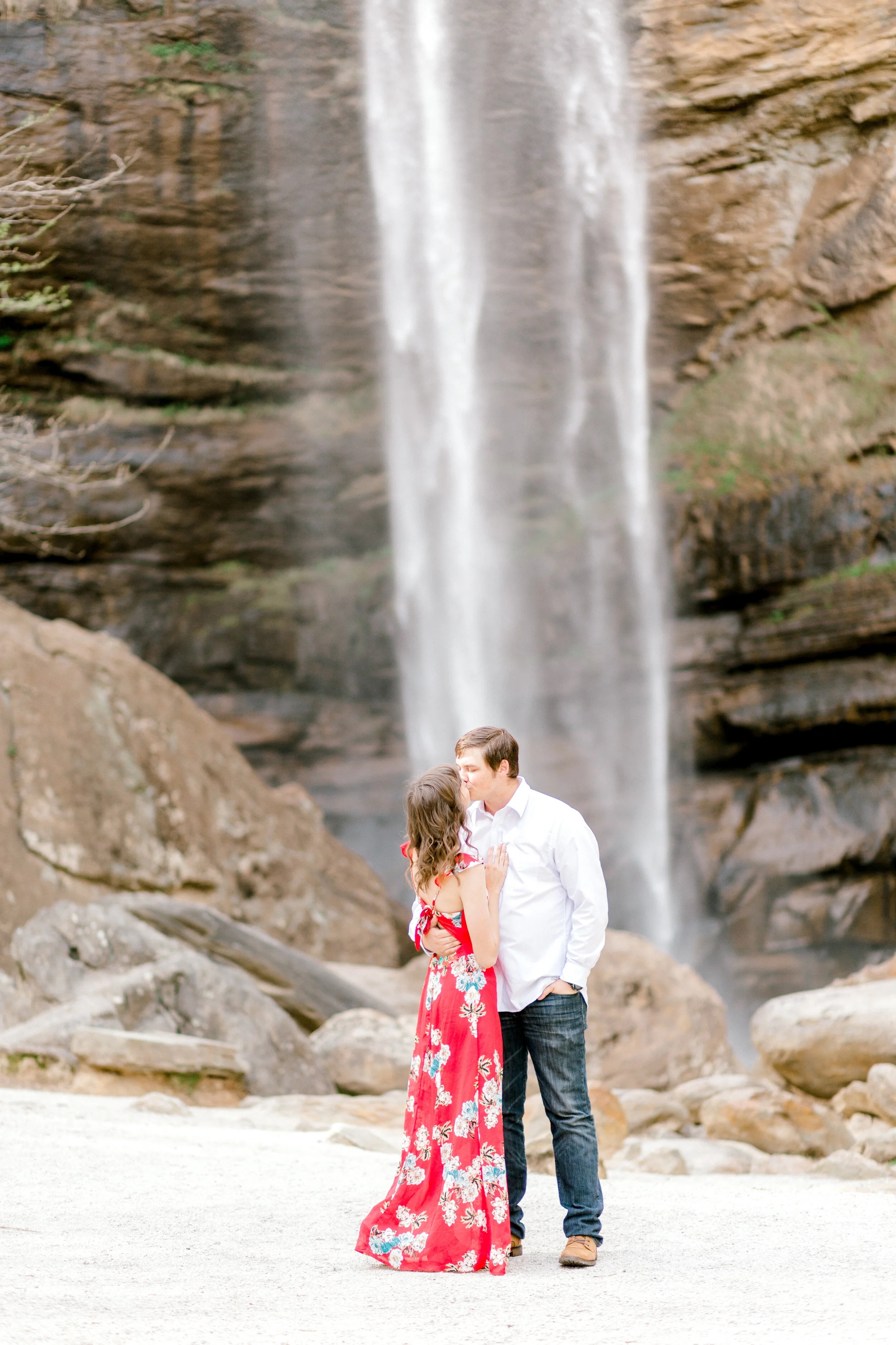 Toccoa Falls, Georgia || Engagement Session for Samantha and Jared