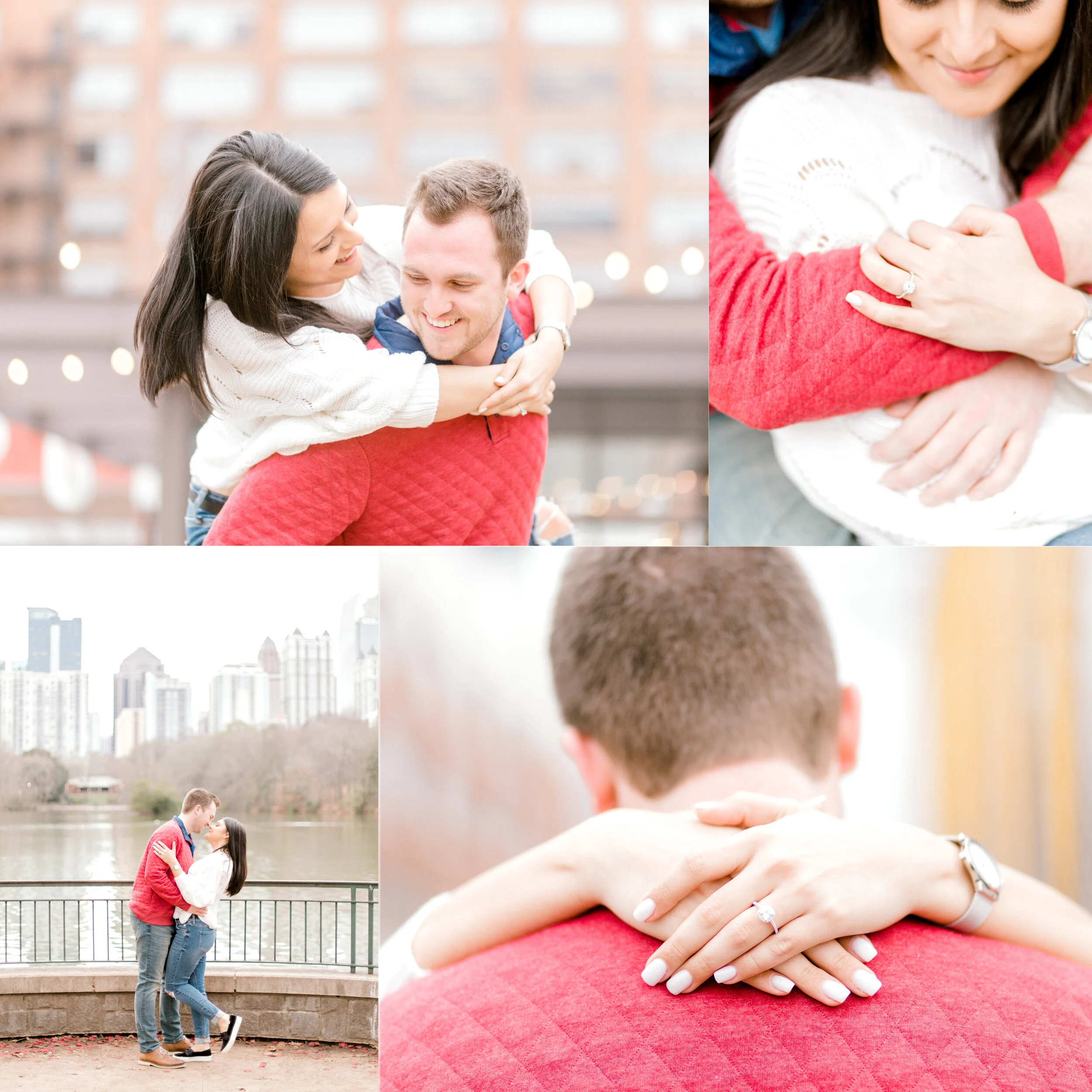 Ponce City Market & Piedmont Park Engagement Session | Atlanta, GA | Jett Photography
