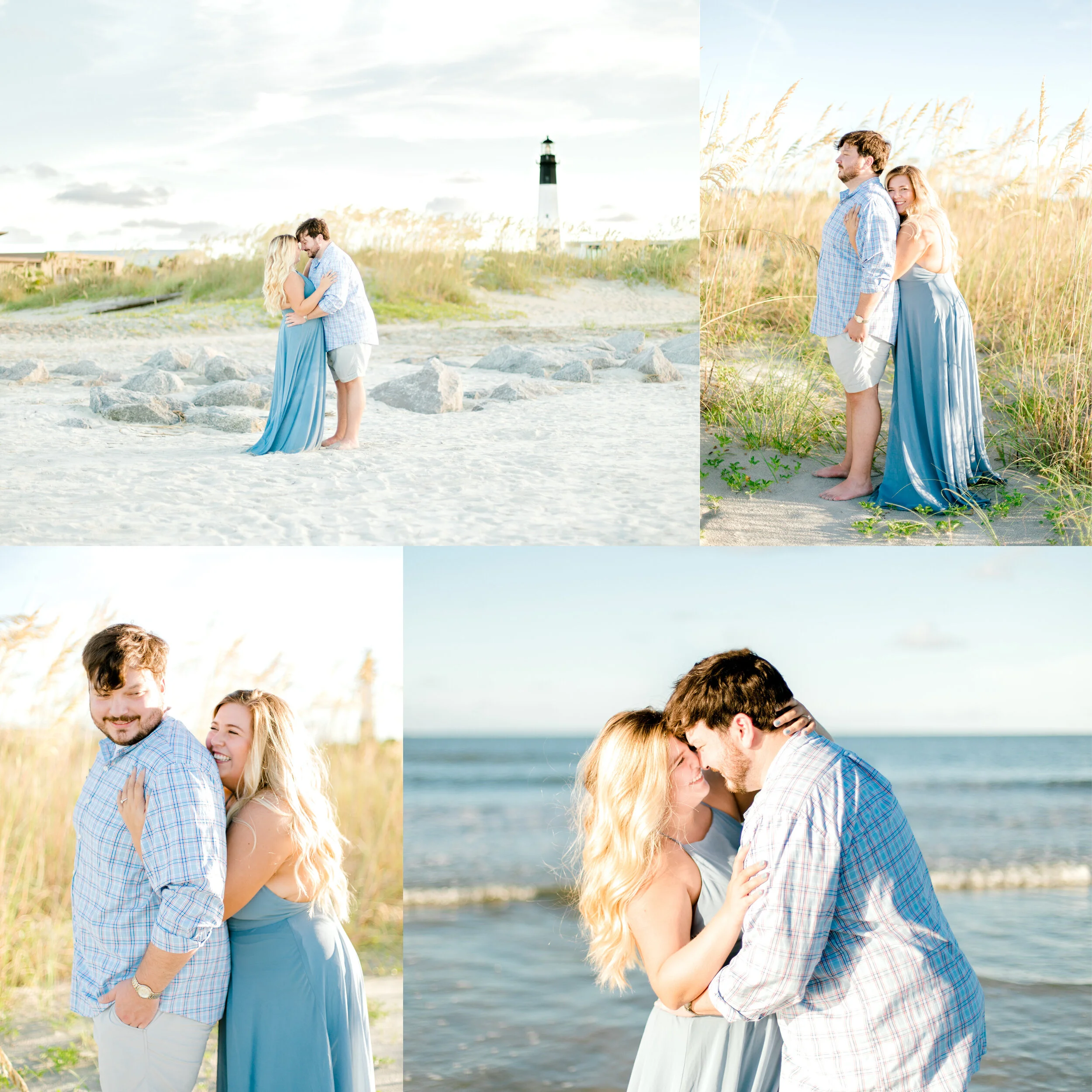 A North Beach Engagement Session | Tybee Island, Georgia | Jett Photography