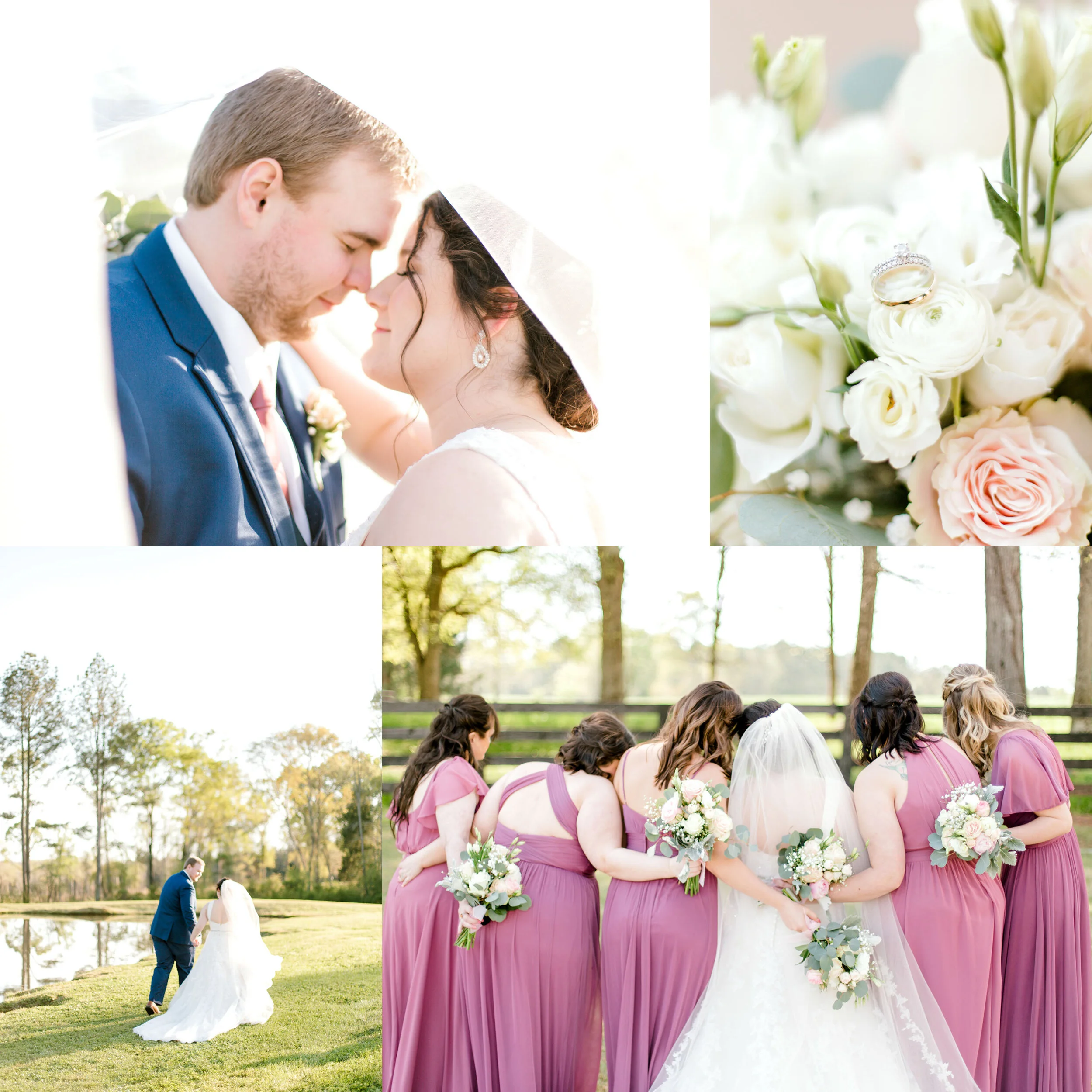 A Rockin' T Meadows Wedding | Milner, Georgia | Jett Photography