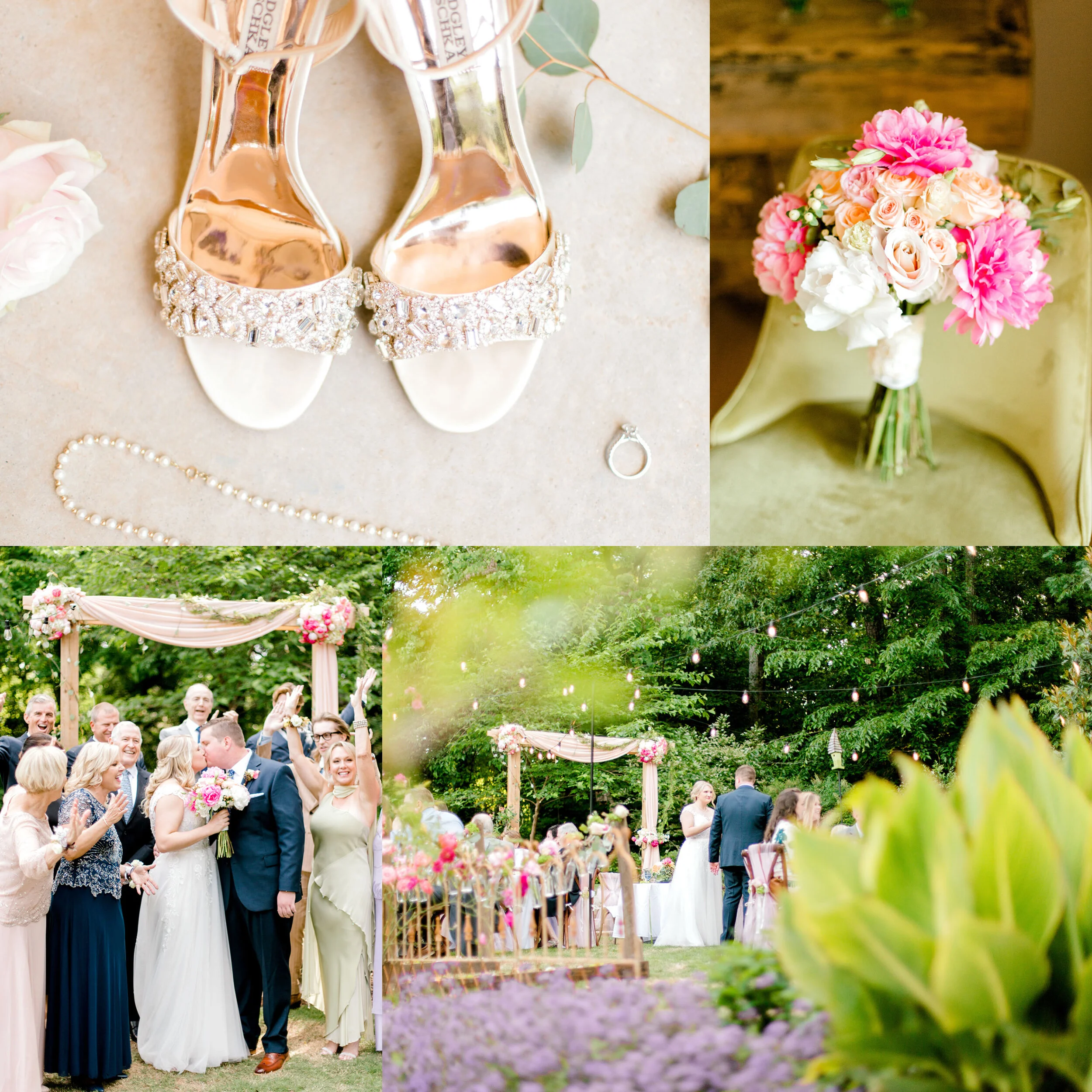 Beautiful Backyard Wedding In The City | Atlanta, Georgia | Jett Photography