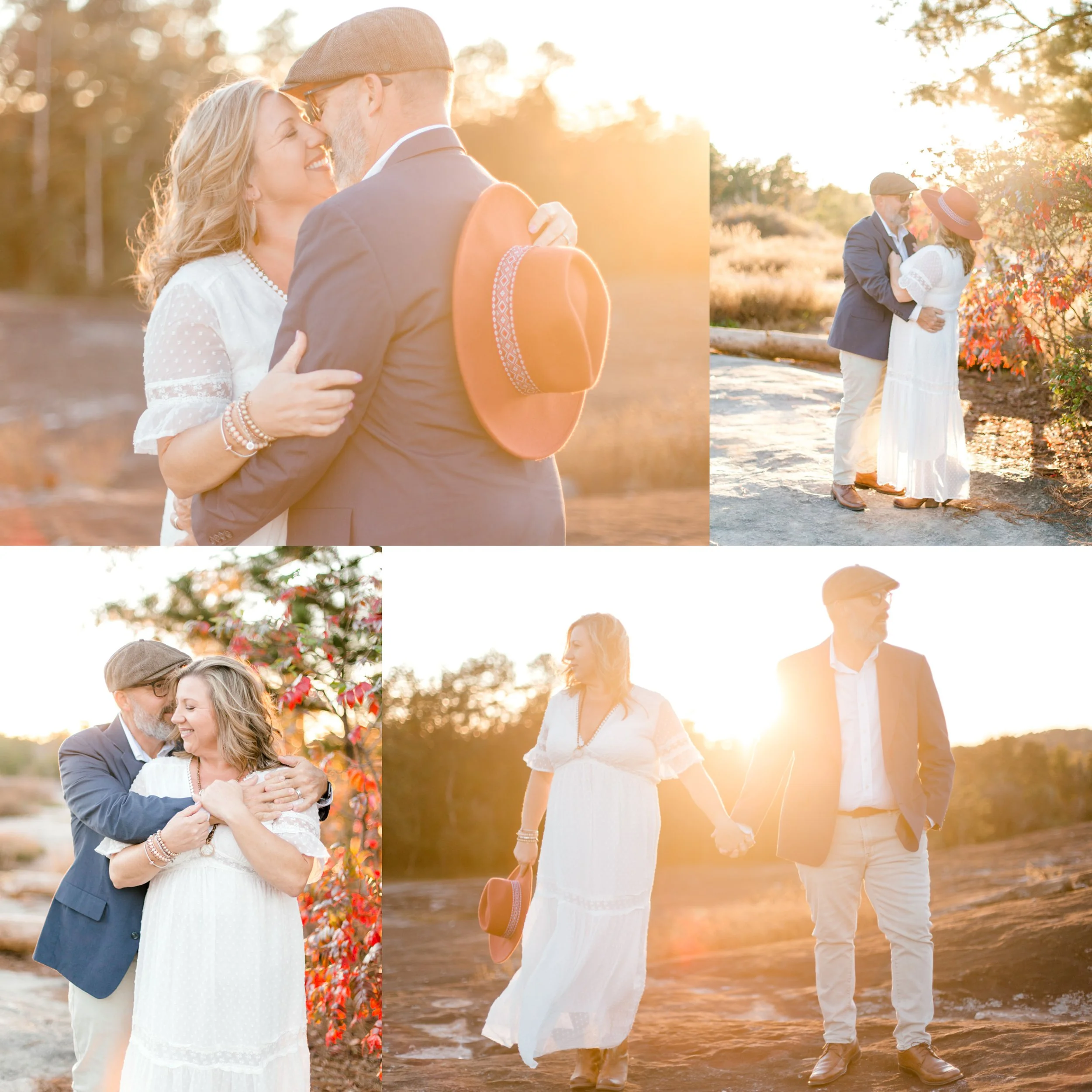 Anniversary Session At Sunset | Arabia Mountain | Lithonia, Georgia