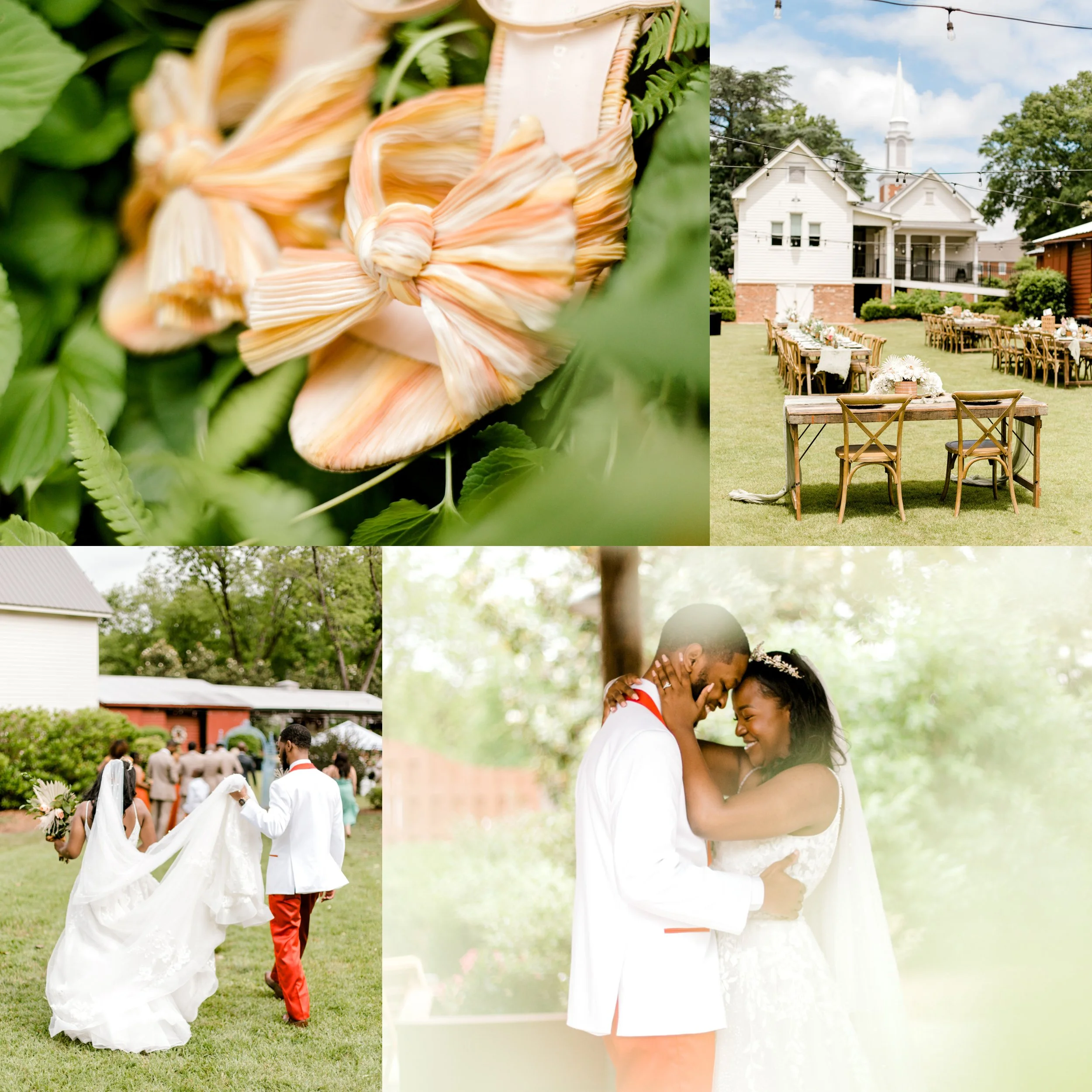 Krista and Terrell's Beautiful Magnolia House and Gardens Wedding | Jonesboro, Georgia | Jett Photography