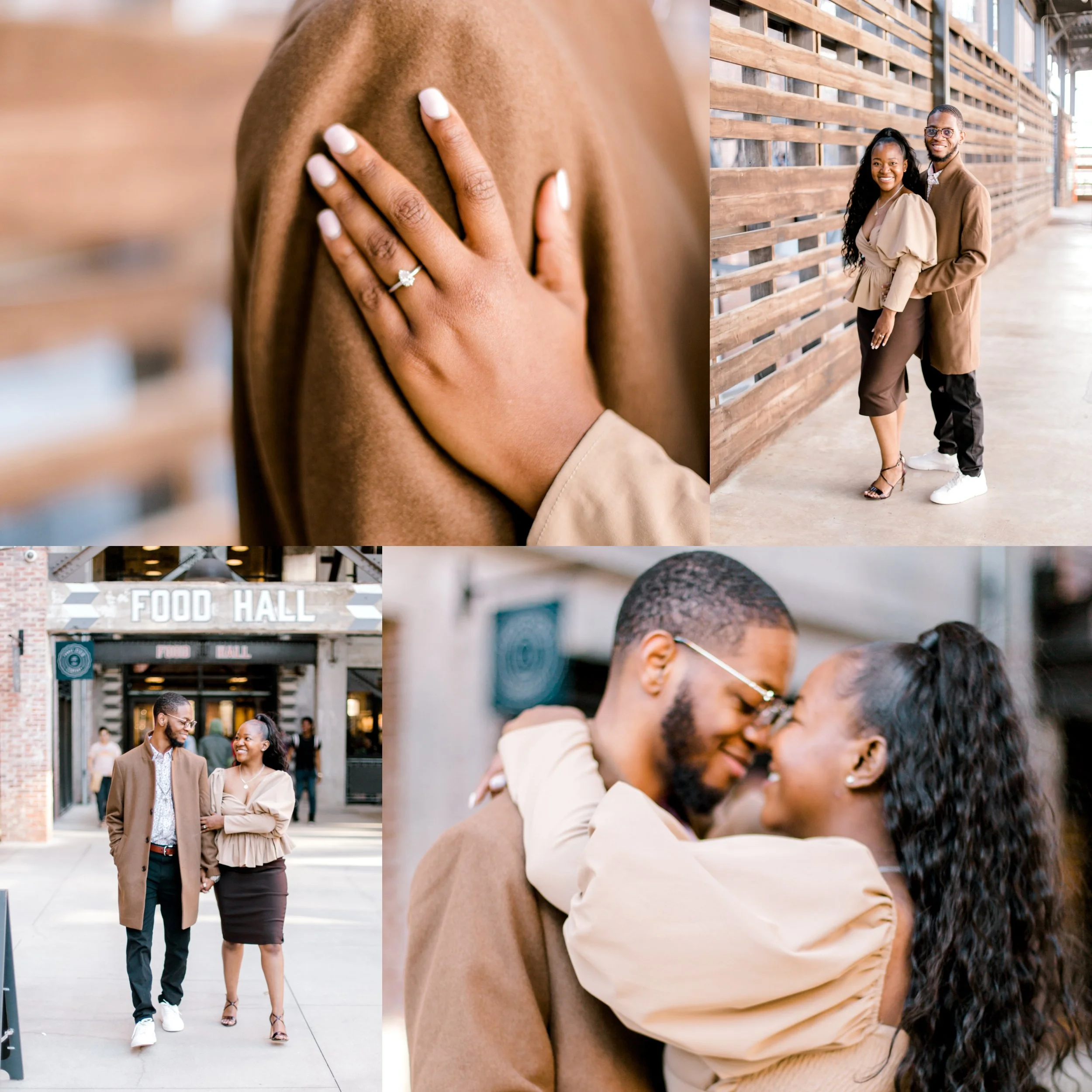 An Evening Engagement Session In The City | Atlanta, Georgia | Jett Photography