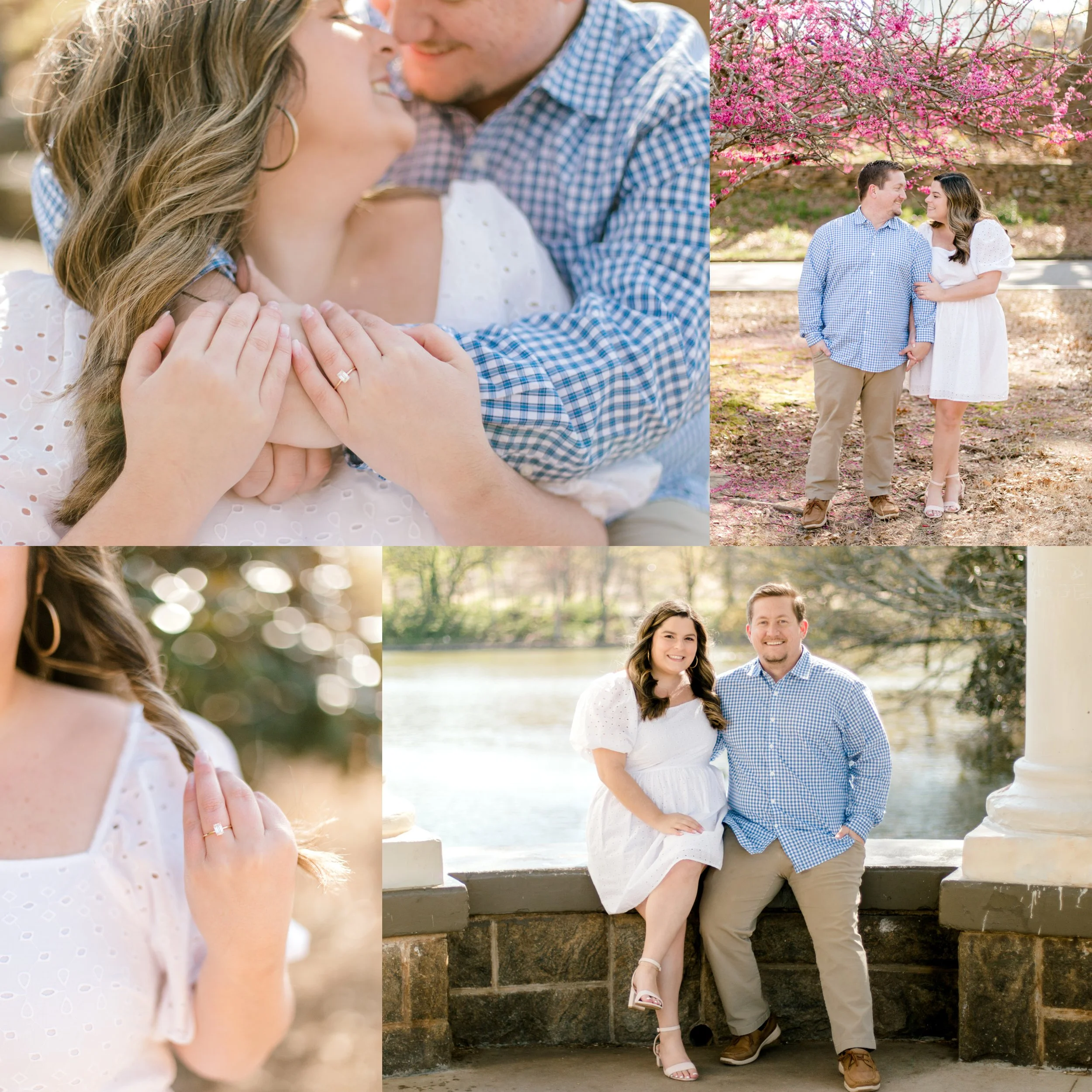 A Golden Hour Piedmont Park Engagement Session | Atlanta, Georgia | Jett Photography