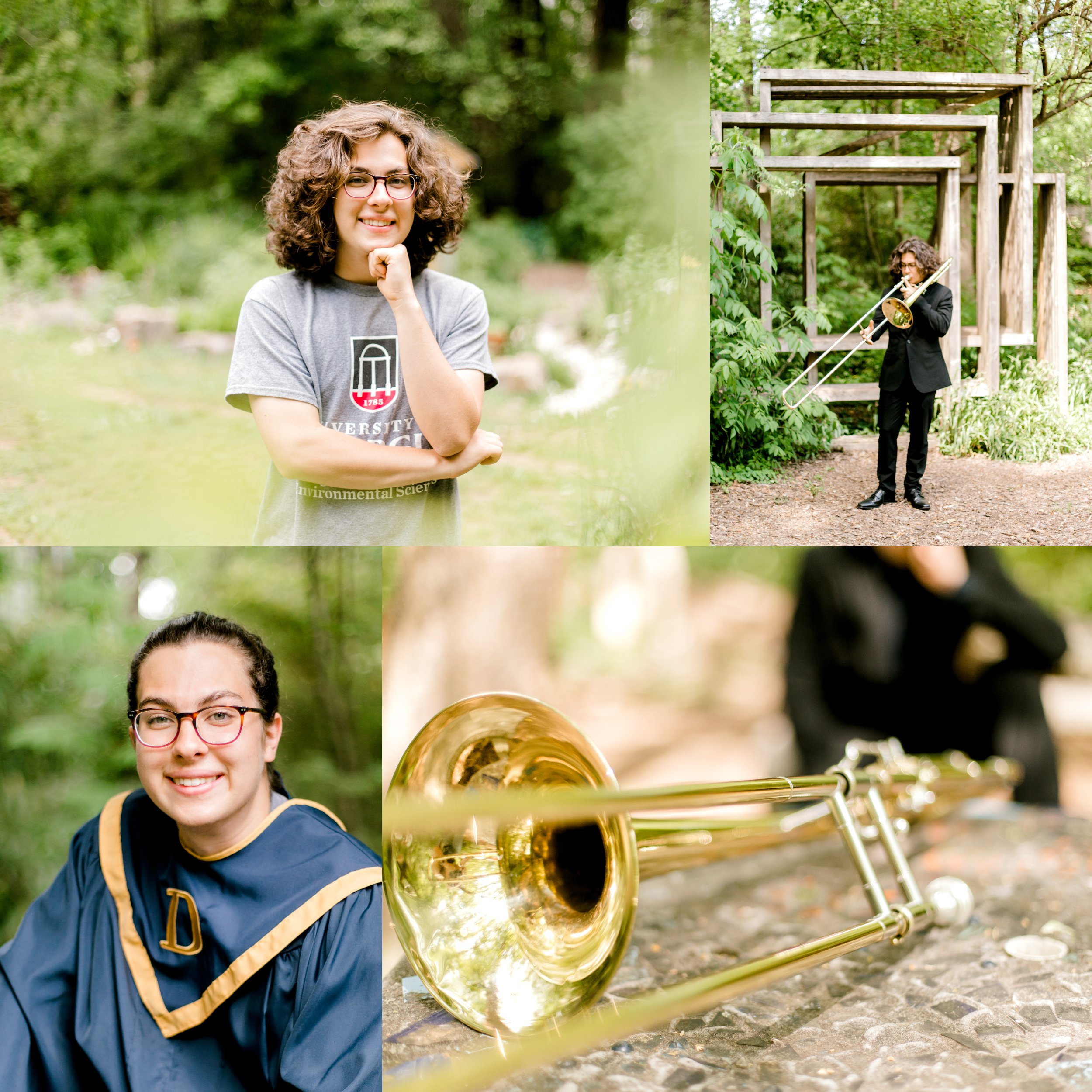 Oakhurst Garden &amp; Wylde Woods Senior Session | Decatur, Georgia | Jett Photography