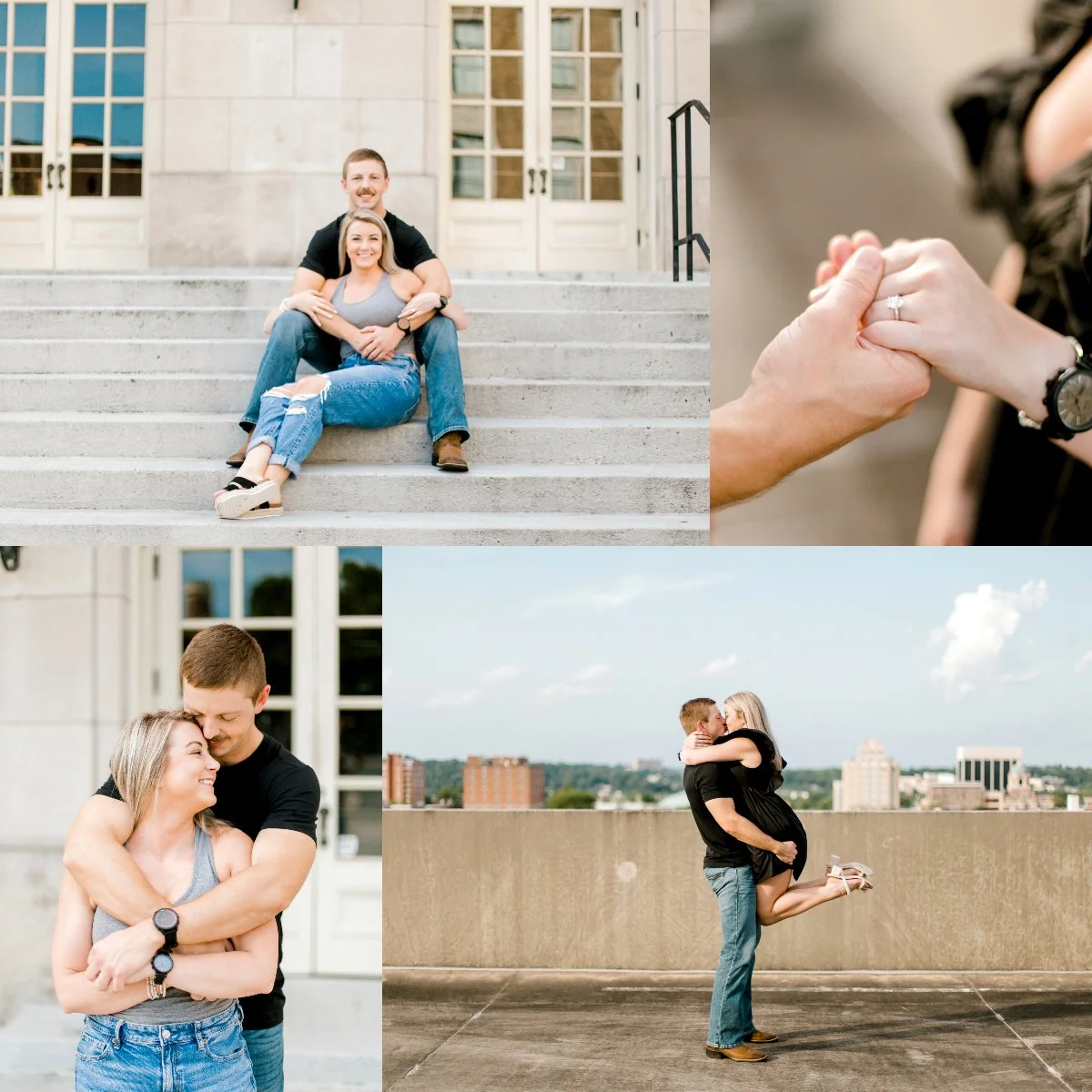 Downtown Macon Engagement Session | Macon, Georgia | Jett Photography