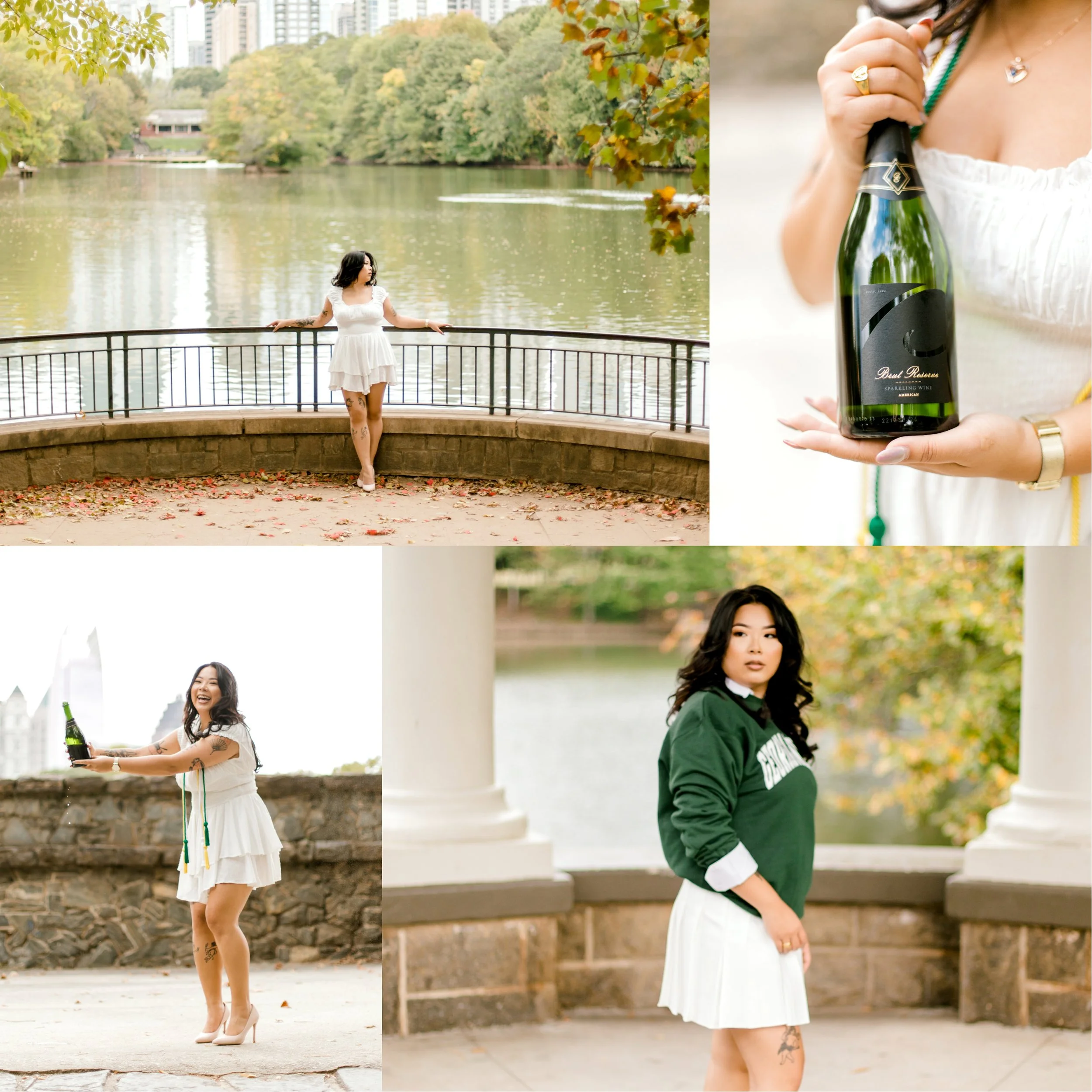 A Piedmont Park College Graduate Session | Atlanta, Georgia | Jett Photography