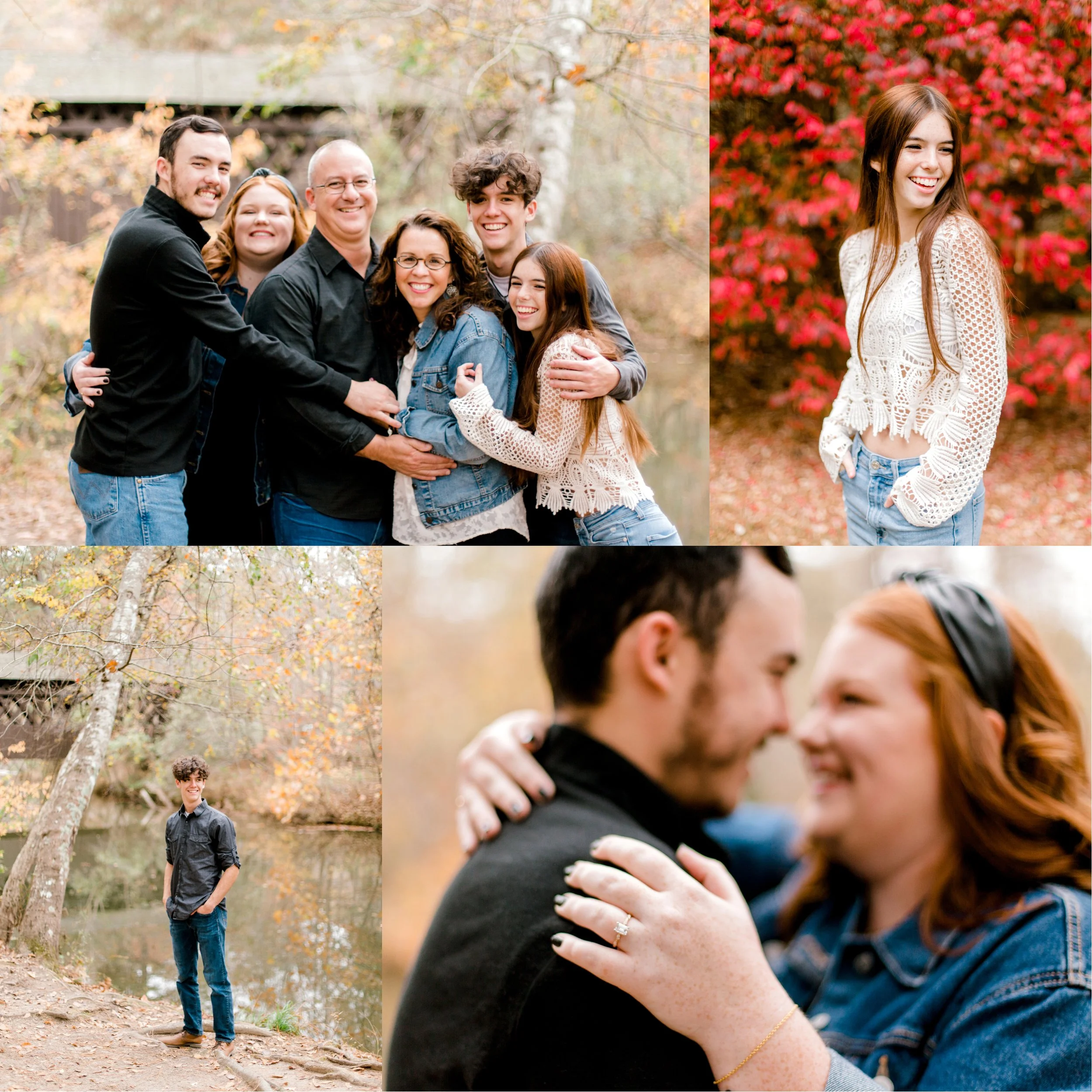 A North Georgia Family, Senior, and Engagement Session (All In One!) | Ball Ground, Georgia | Jett Photography