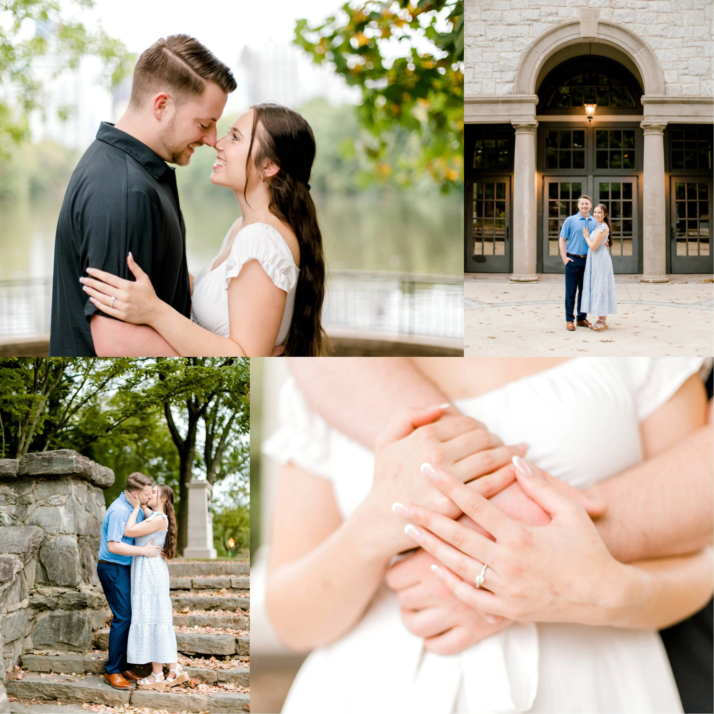A Beautifully Overcast Engagement Session at Piedmont Park | Atlanta, Georgia | Jett Photography