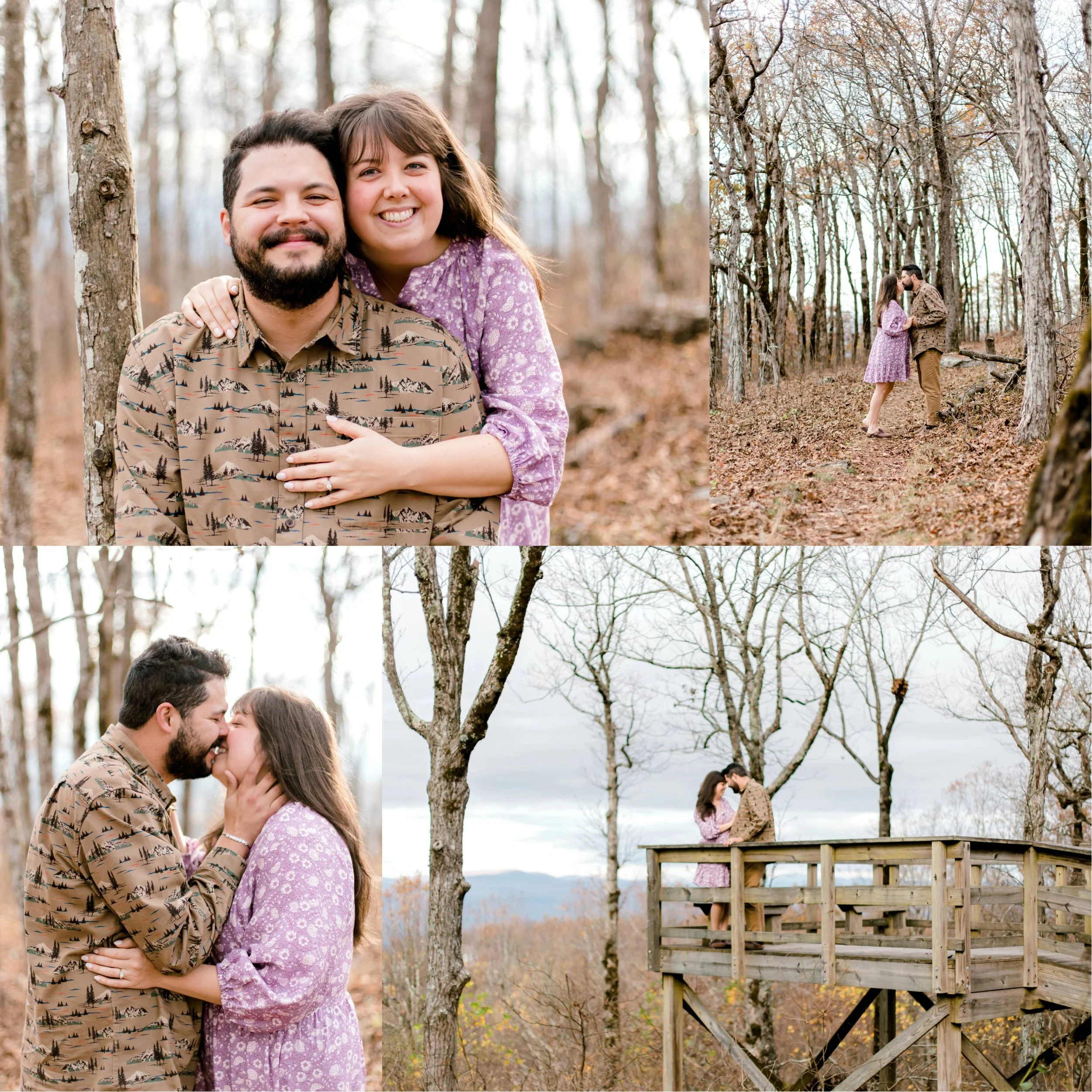 An Eagle's Rest Park Engagement Session | North Georgia Mountains | Jett Photography