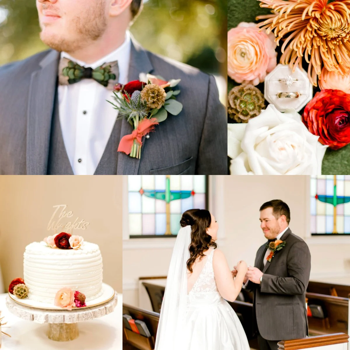 A Beautifully Colorful Tifton First Methodist Church Wedding | Tifton, Georgia | Jett Photography