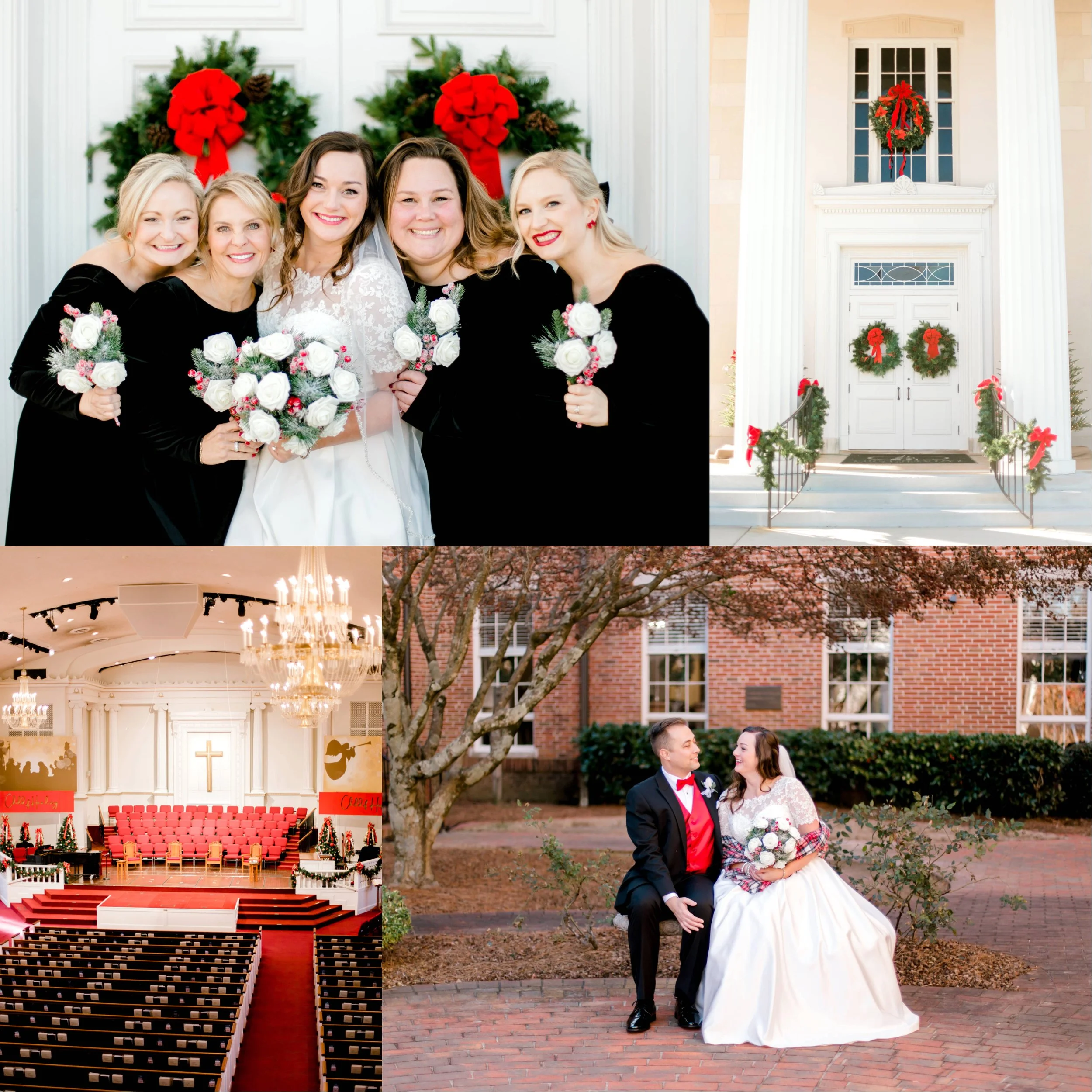 A First Baptist Church Of Gainesville Christmas Wedding | Gainesville, Georgia | Jett Photography