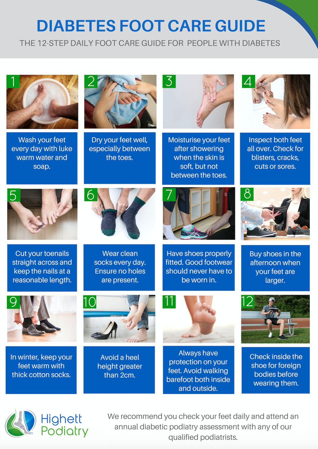 Diabetes Foot Care Guide Highett Podiatry