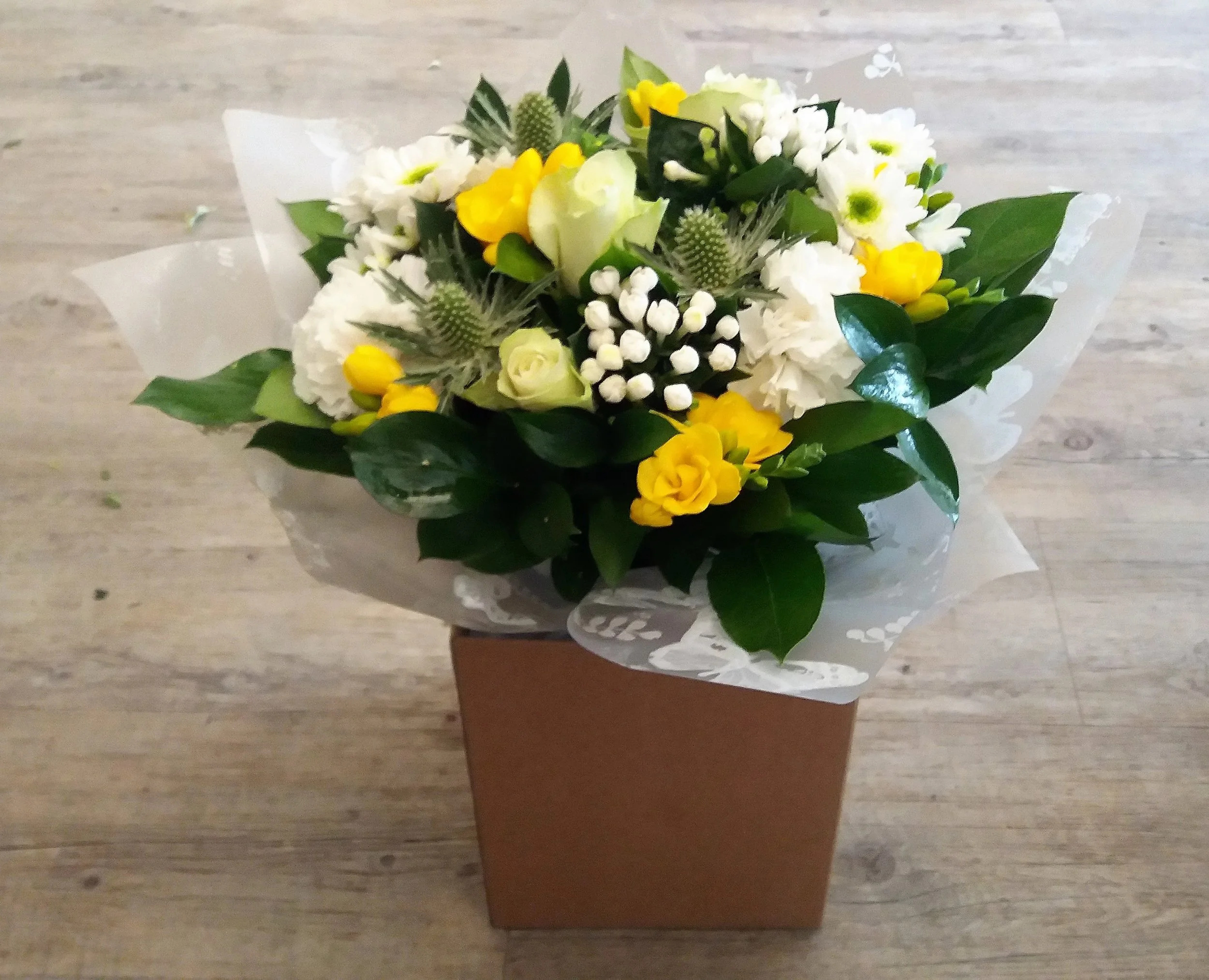 Sunshine Aqua Bouquet