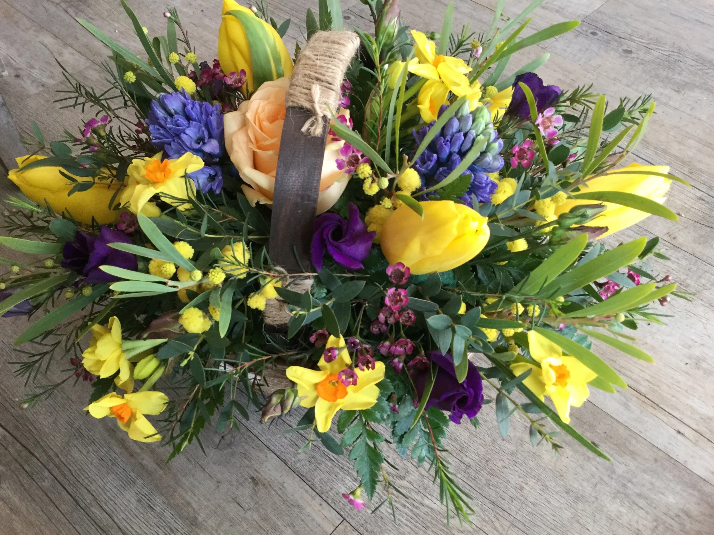 Spring Basket Arrangement
