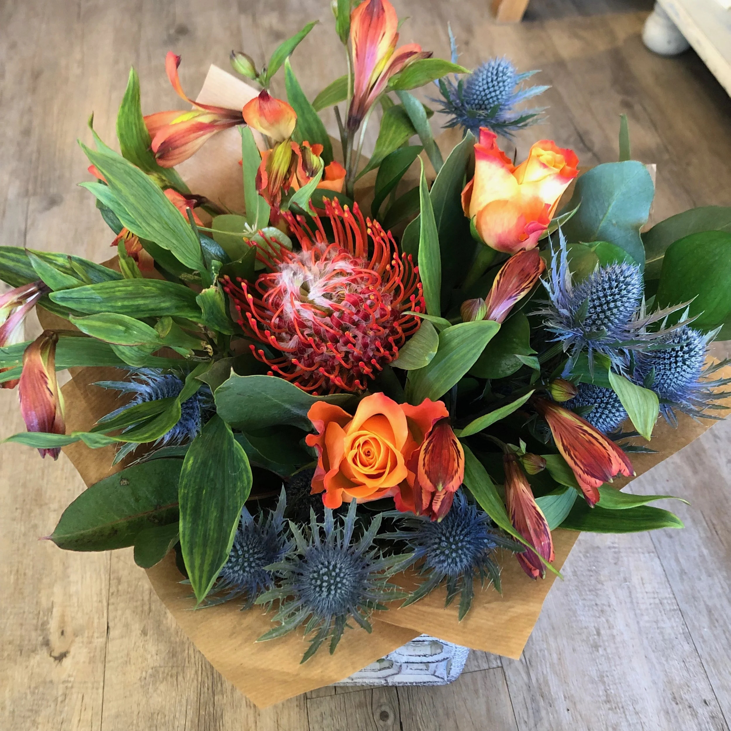 Autumnal hand tied