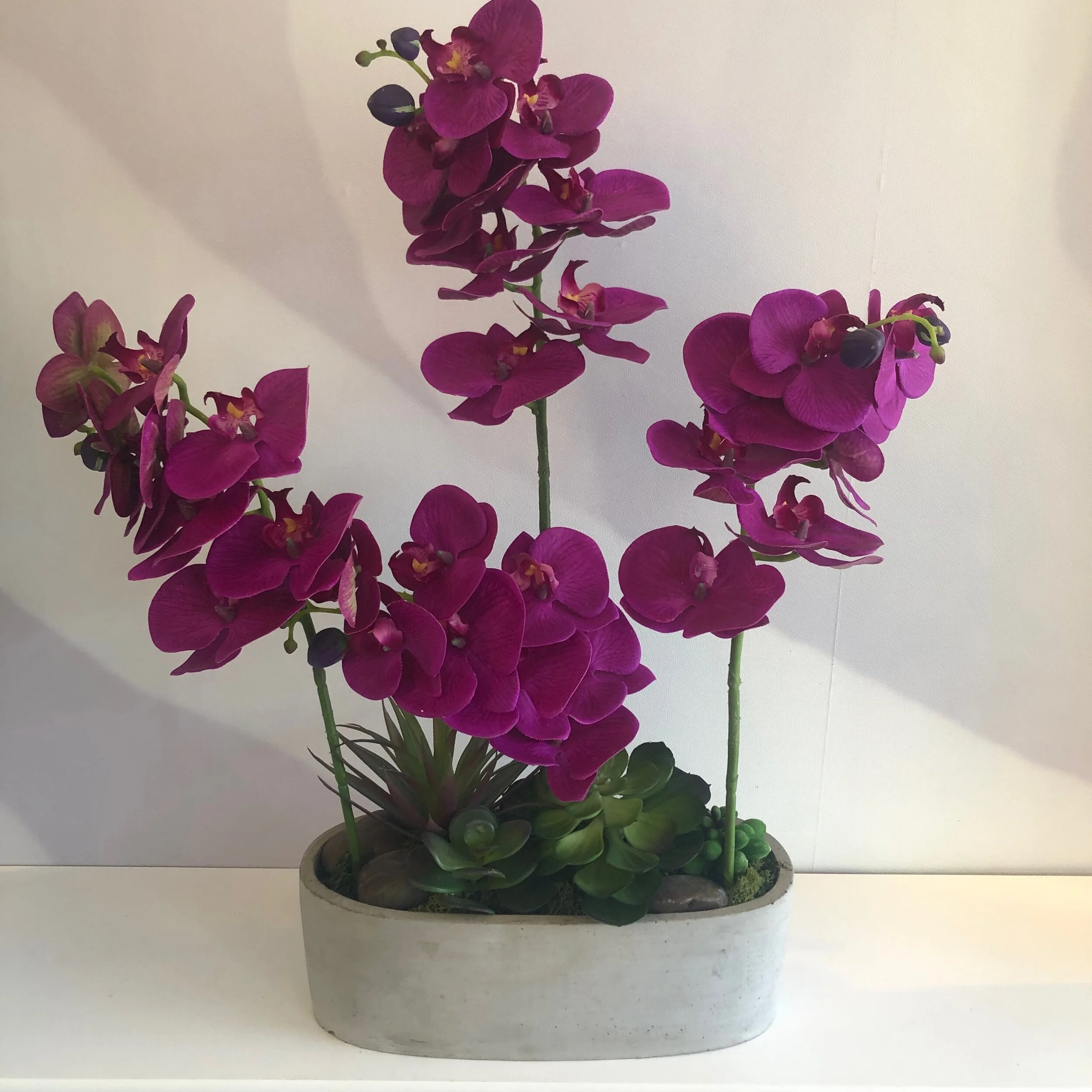 Artificial Orchid Planter
