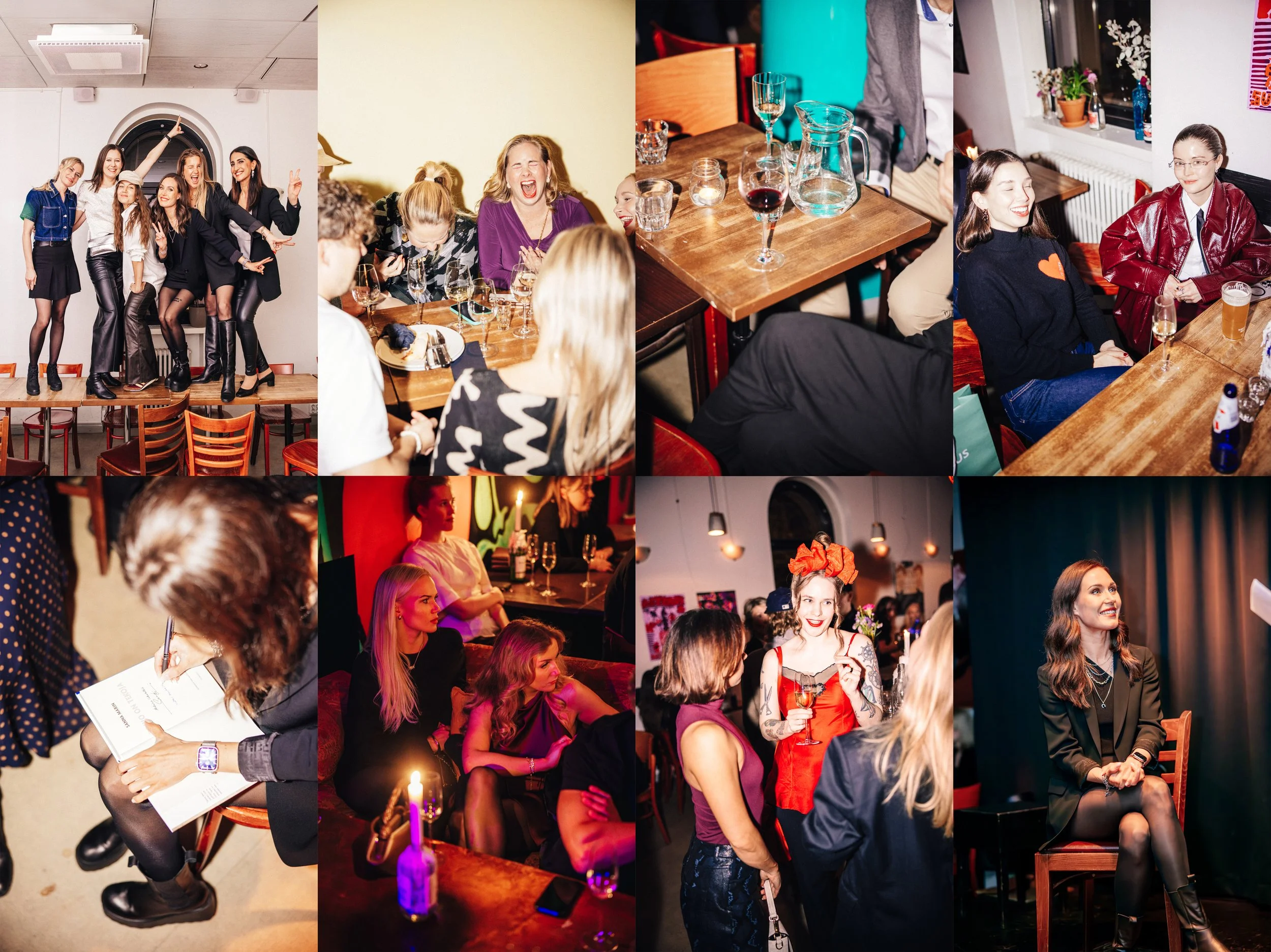 Sanna Marin's book launch