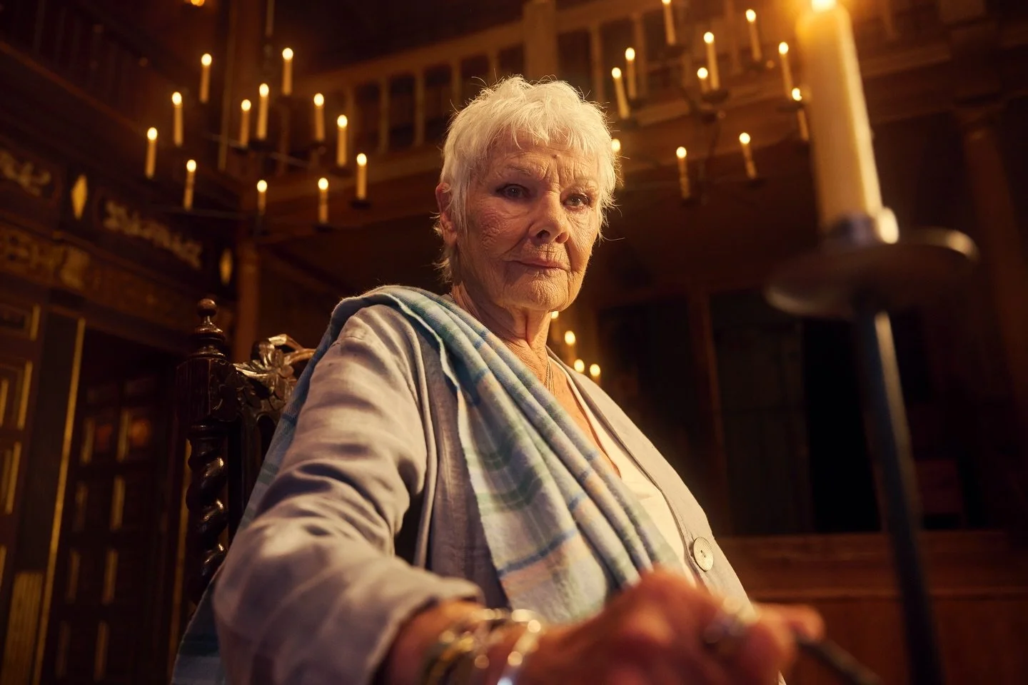 It was an absolute privilege to photograph Dame Judi Dench. An experience that felt truly special. Not only was I working with a legend of stage and screen, but I also had the chance to shoot inside the Sam Wanamaker Playhouse for the first time, whi