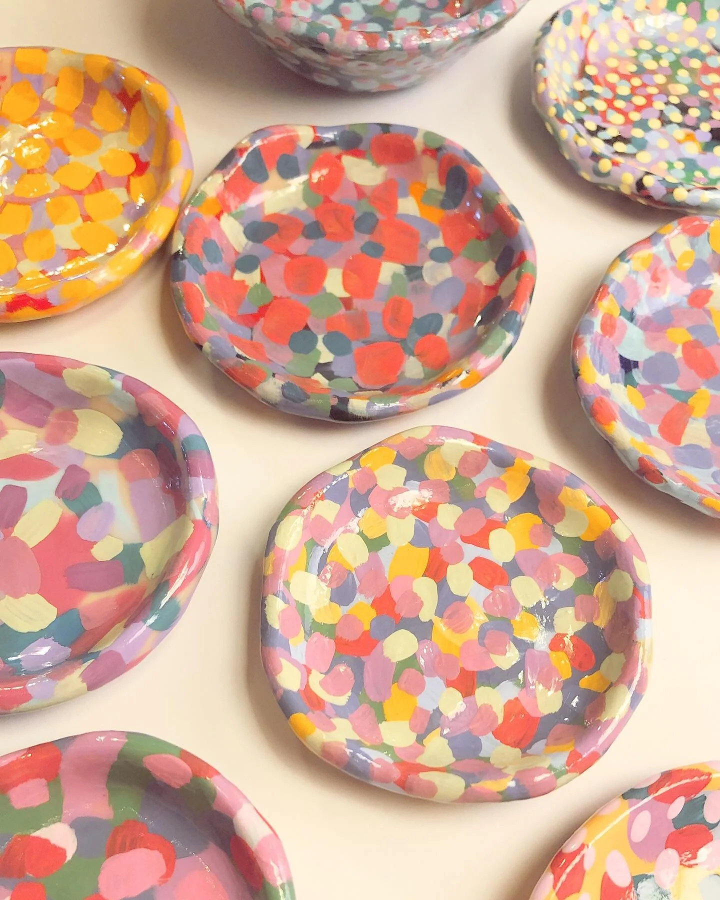 NEW RING DISHES! I&rsquo;ve just listed a small range of ring dishes online 👀 link in bio