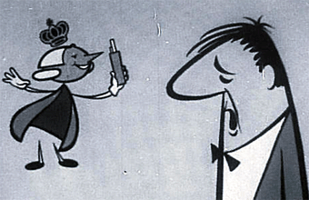 Unvergessen: Das HB-Männchen, erschaffen vom Trickfilmregisseur Roland Töpfer (1929-1999) Quelle: http://rooschristoph.blogspot.com/2010/05/das-hb-mannchen.html
