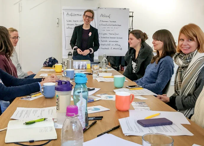Kreativitätstechniken zu erlernen macht unheimlich viel spass - Foto: Simone Naumann